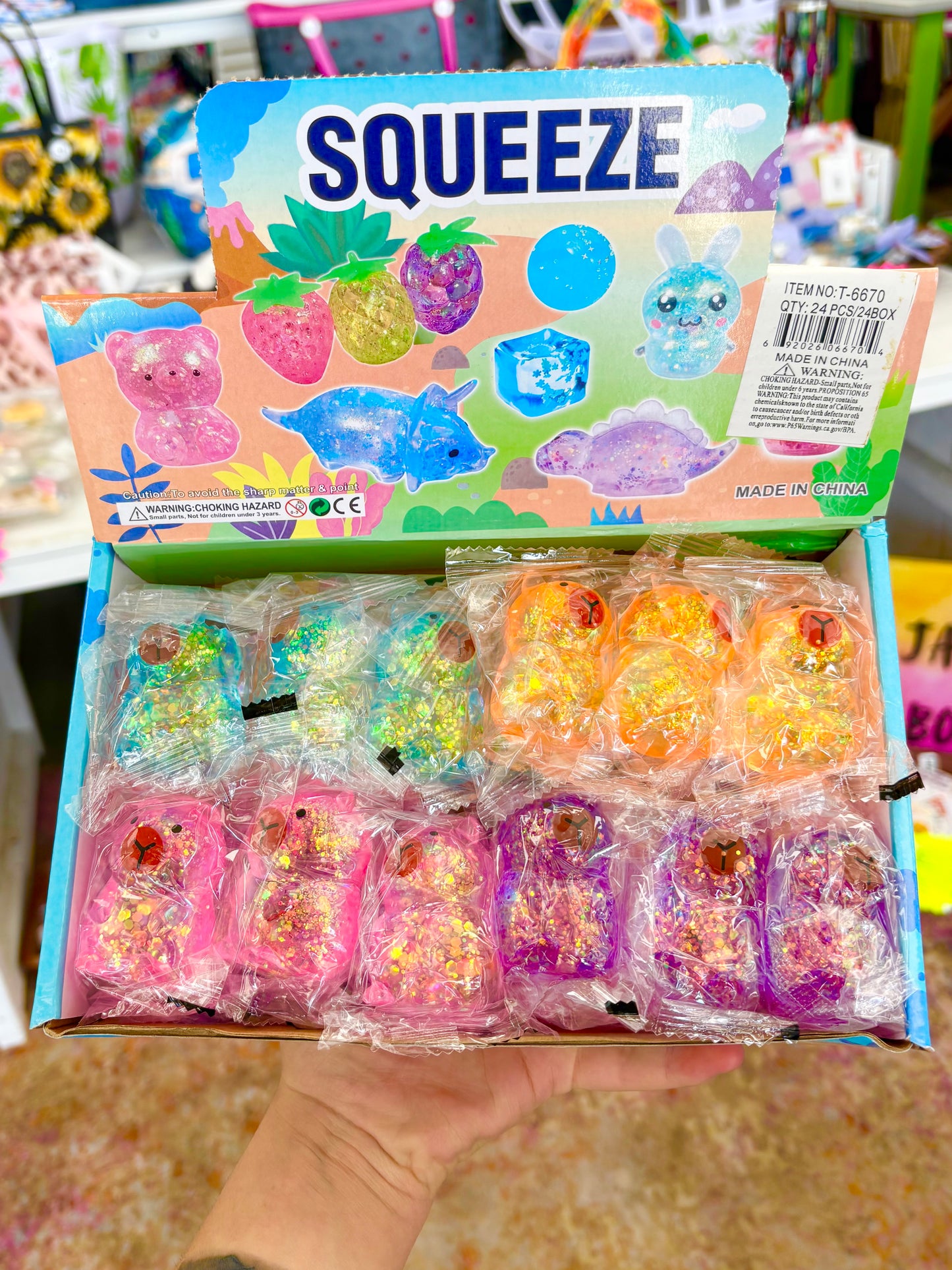 KK Sugar Capybara Squishy Toy