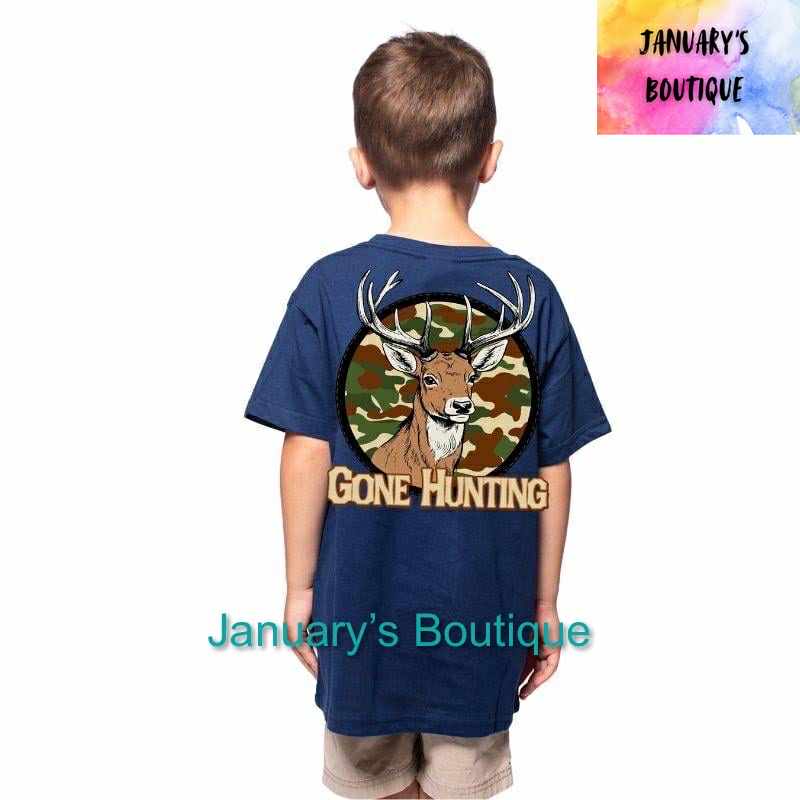 Boy's Gone Hunting Graphic T-shirt