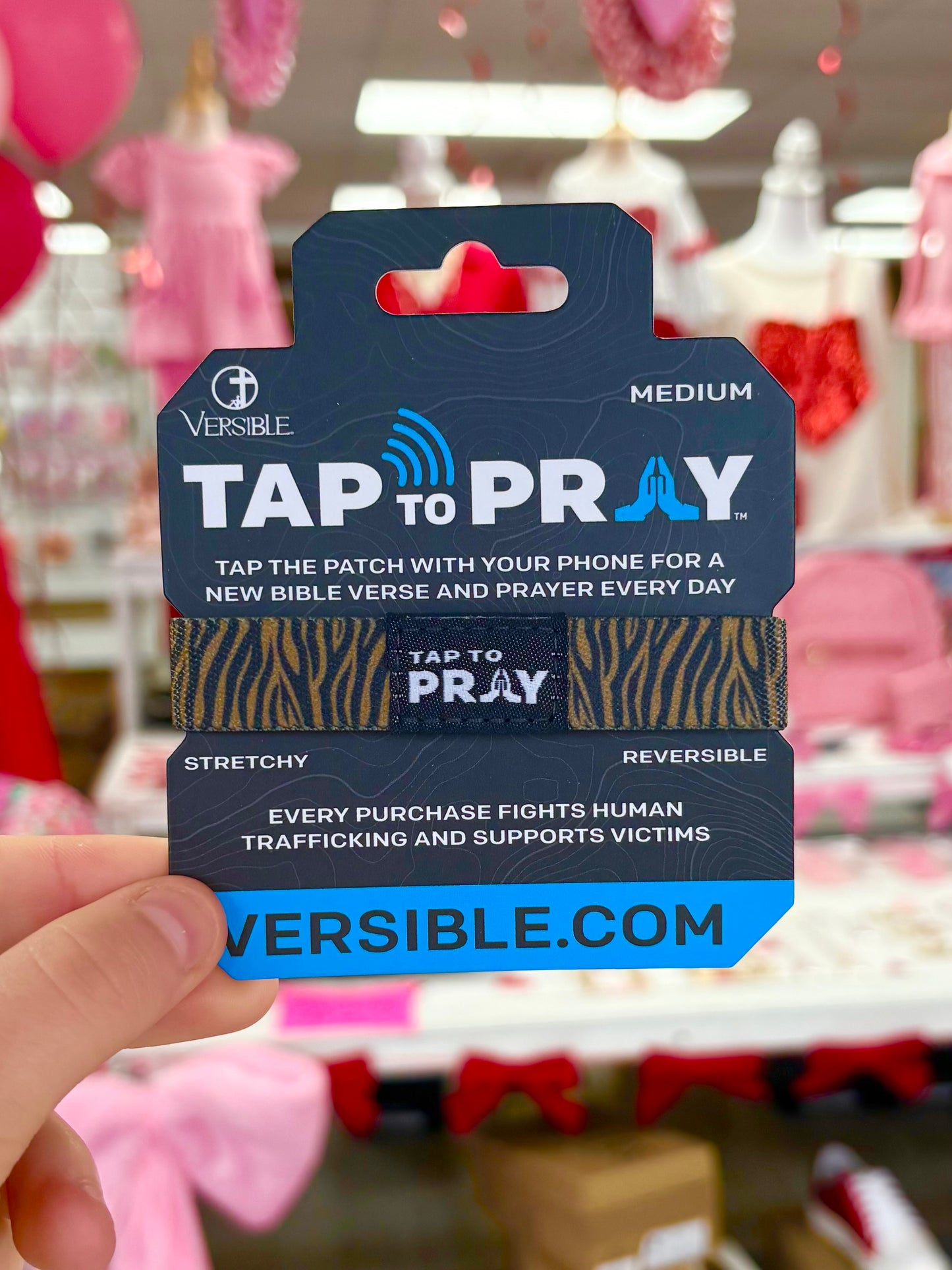 KK Tap To Pray - Safari Leopard / Zebra - Medium