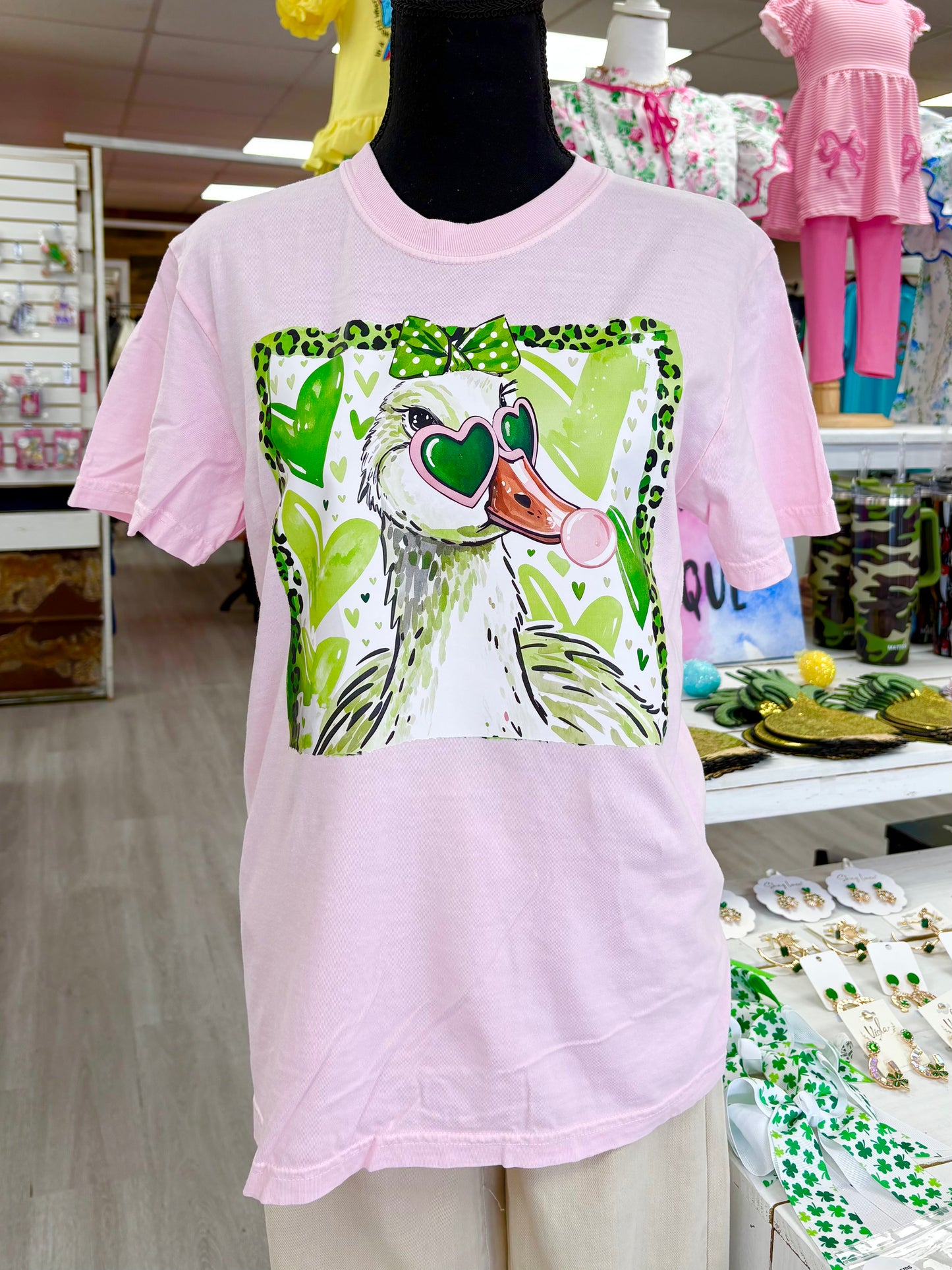 Women’s St. Patrick’s Day Goose Shirt