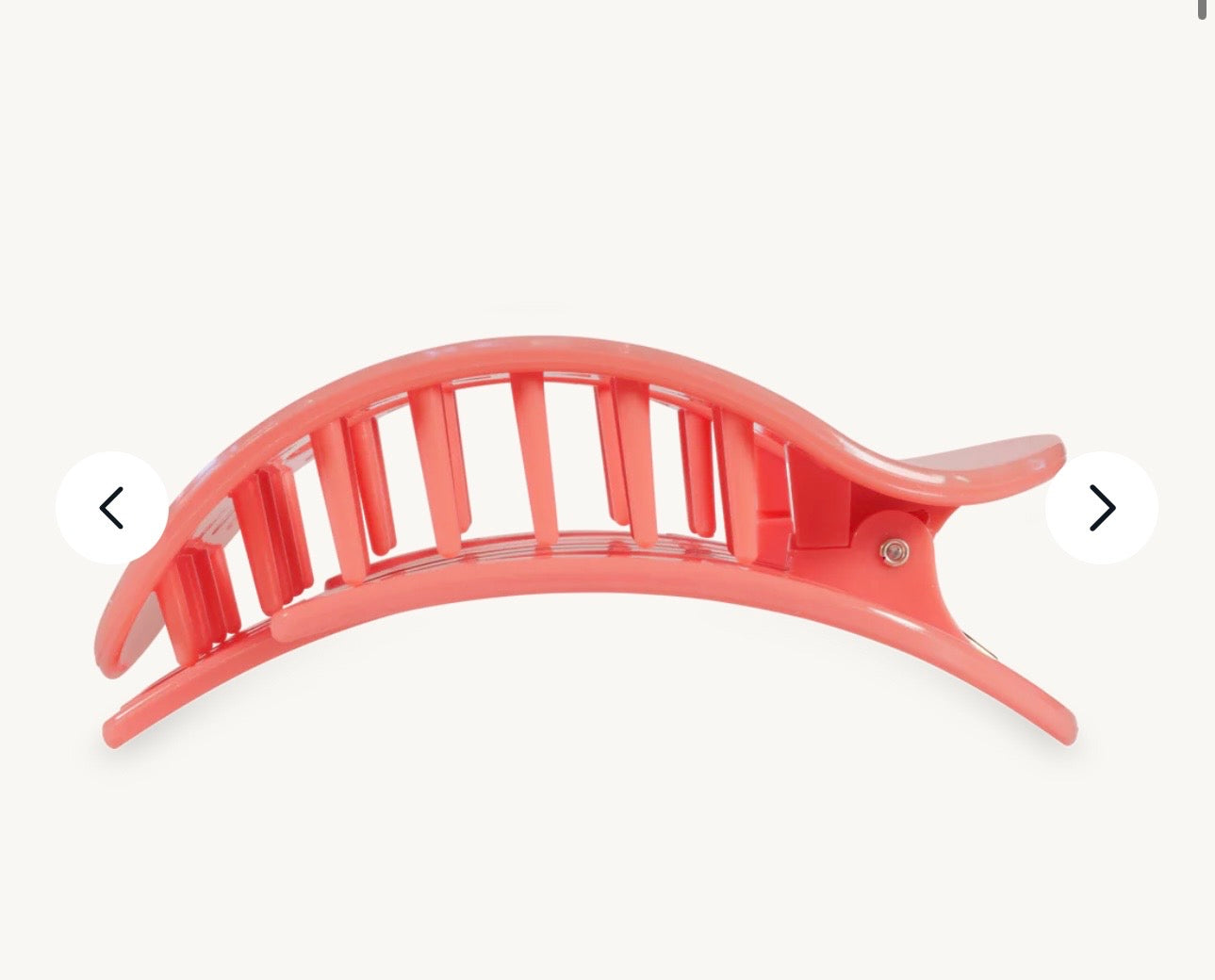 KK Dreamsicle Large Flat Round Hair Clip