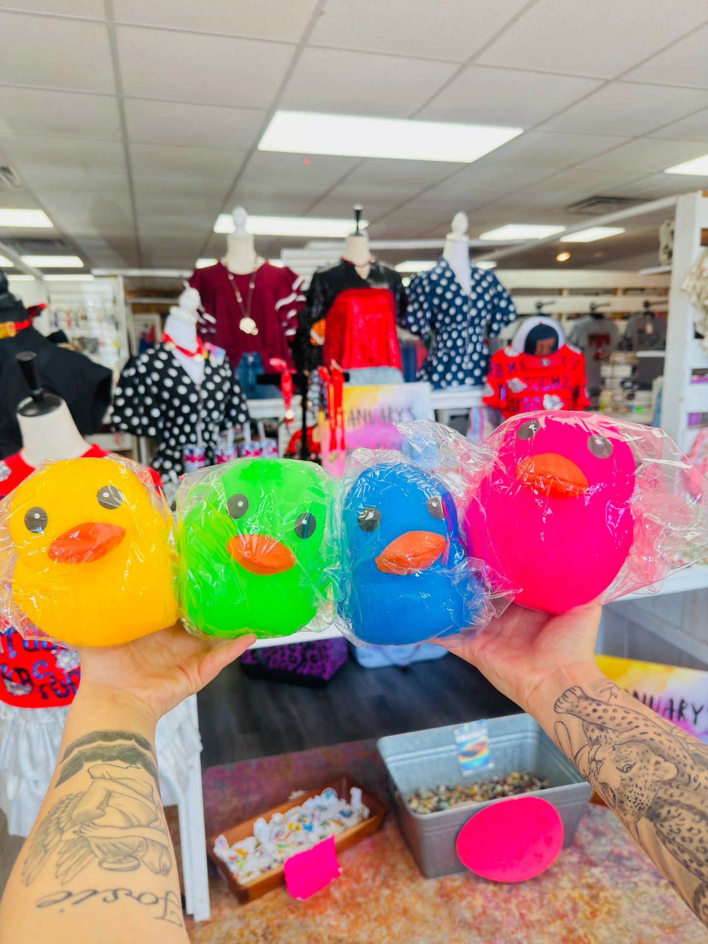 KK Jumbo Foam Filled Duck Squishy
