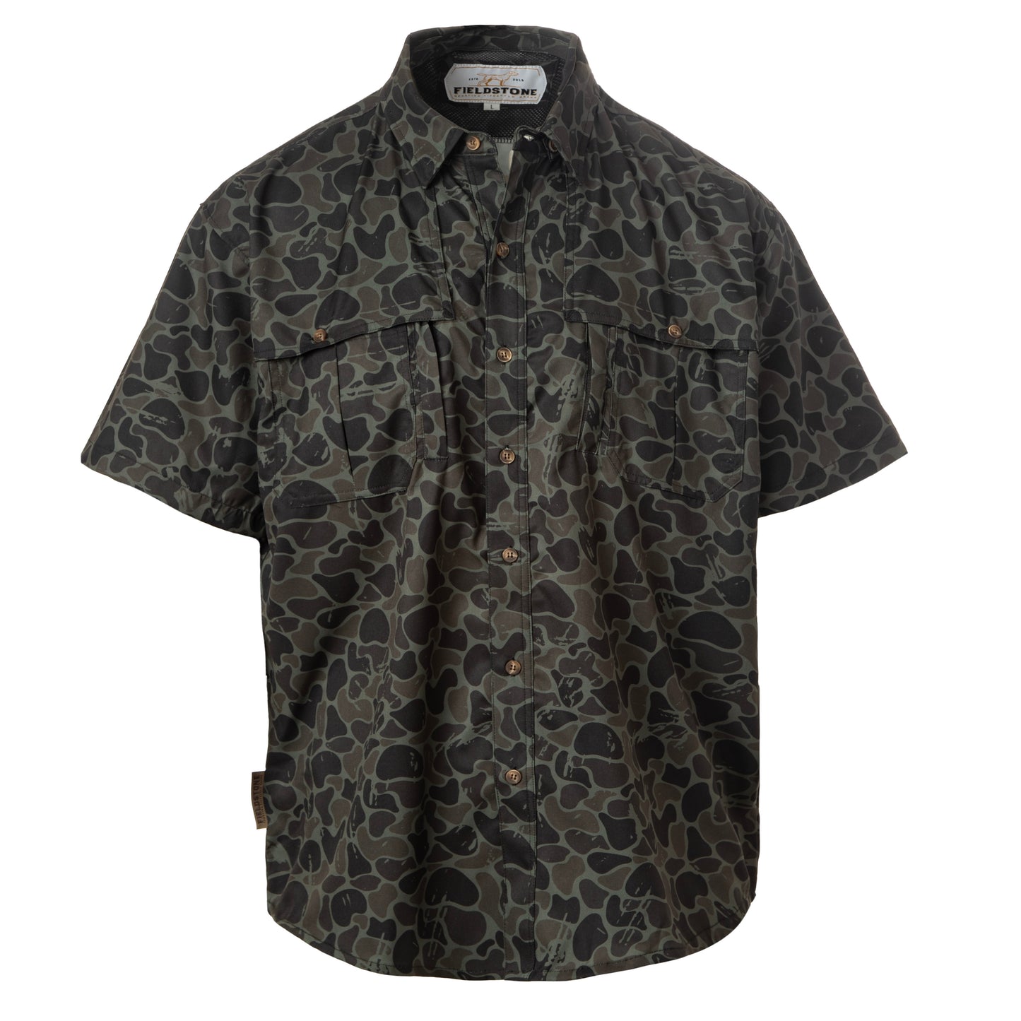 Men’s Nightshade Camo Button Down