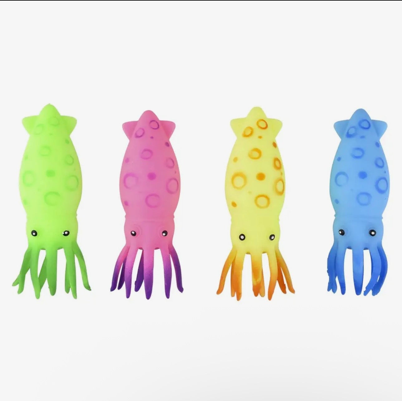 KK Squish & Stretch Squid Squishy Toy