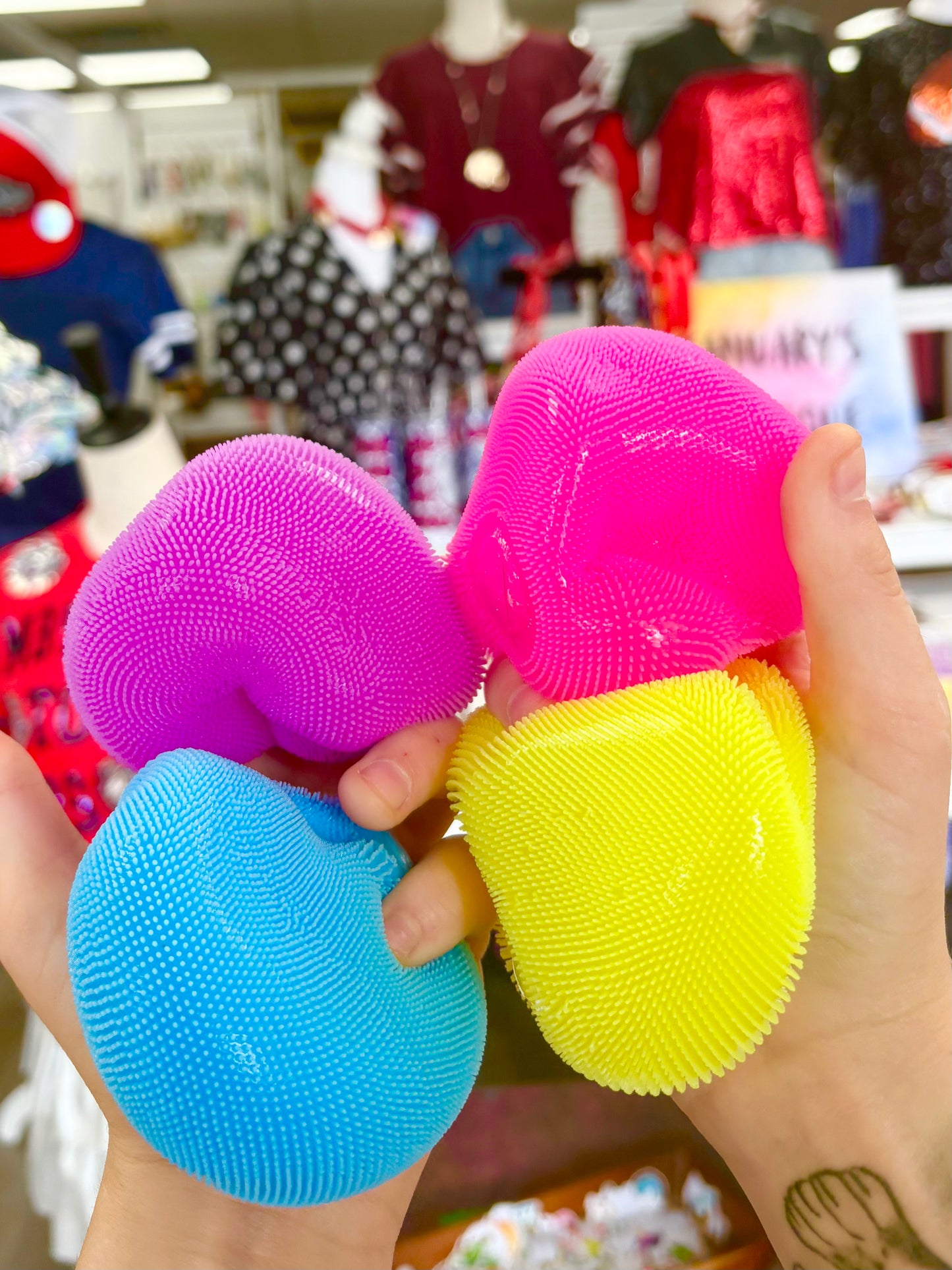 KK Vaseline Fuzz Ball Squishy