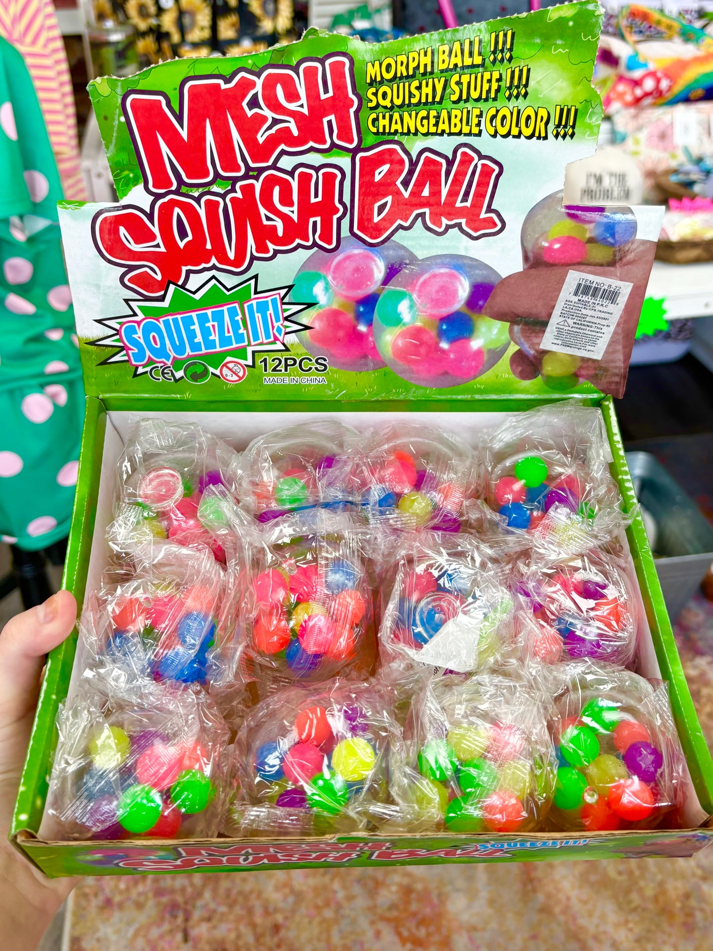 KK Colorful Orb Ball Stress Toy