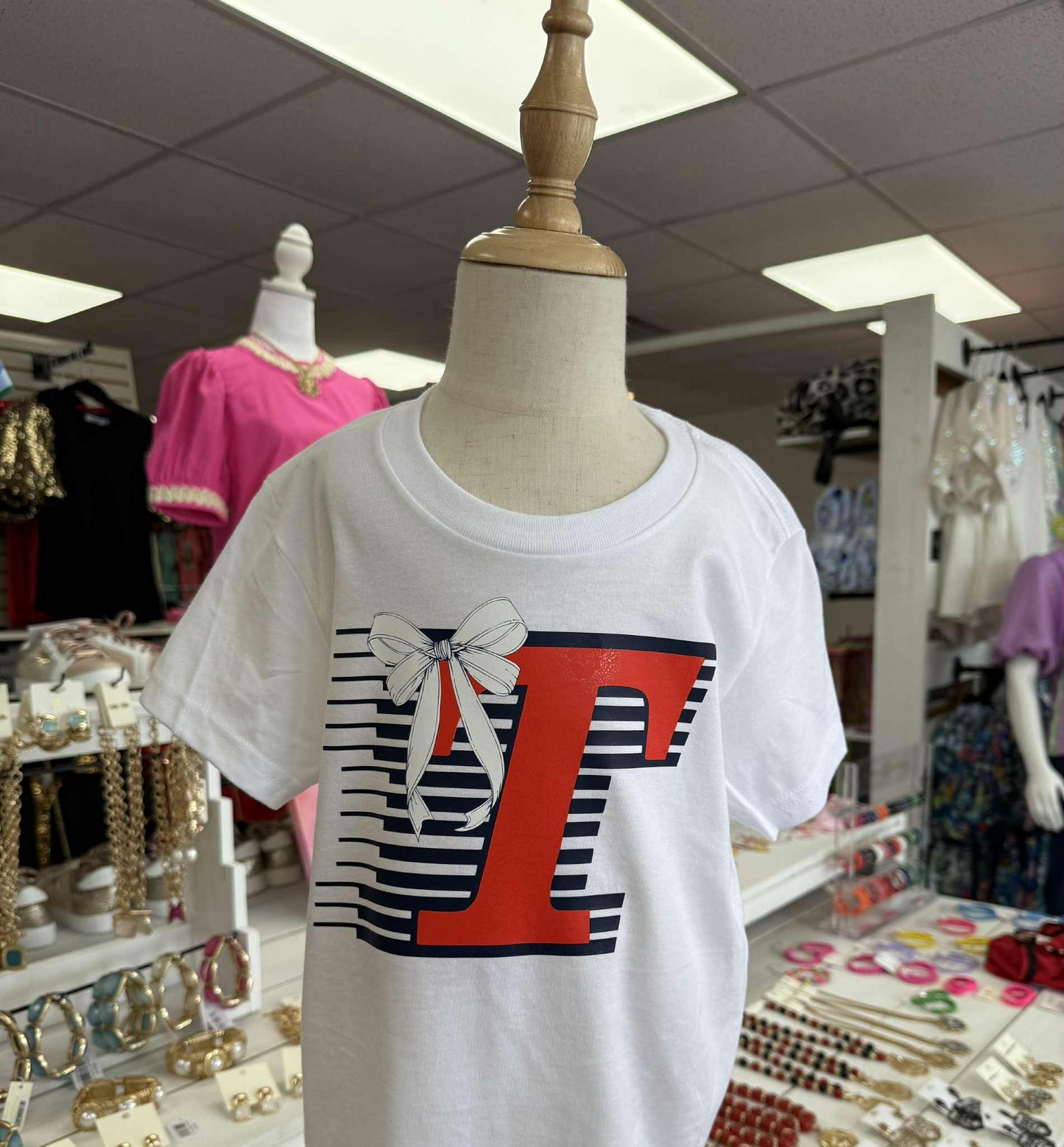 Youth Toombs County Logo Bella Canvas Graphic T-shirt