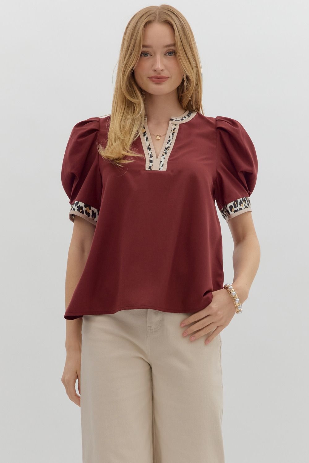 Women’s Entro Merlot Top