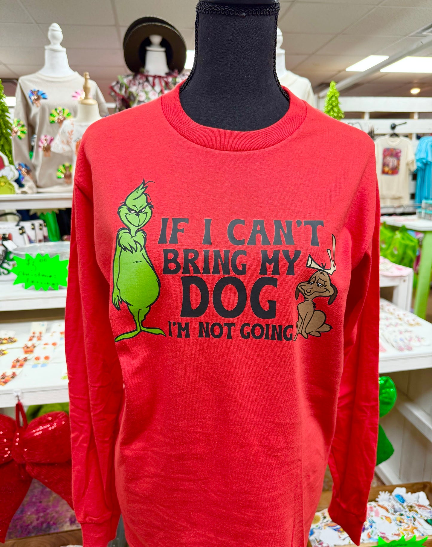 Women’s If I Can’t Bring My Dog T-shirt