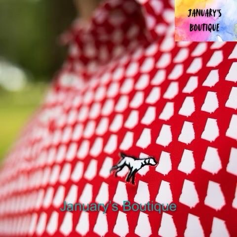 Boy's Fieldstone UGA State Pride Polo