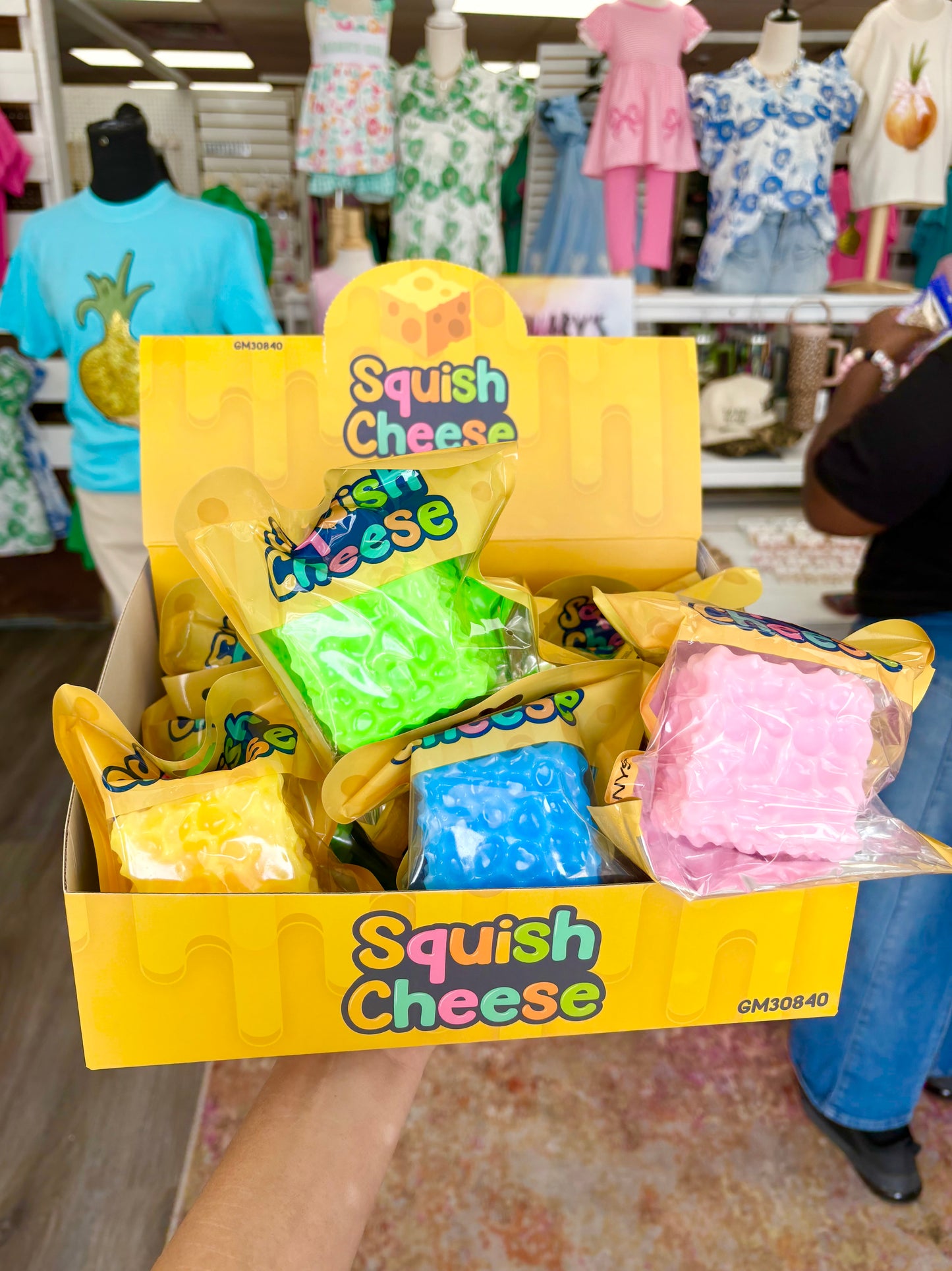 KK Squish Cheese Sensory Toy