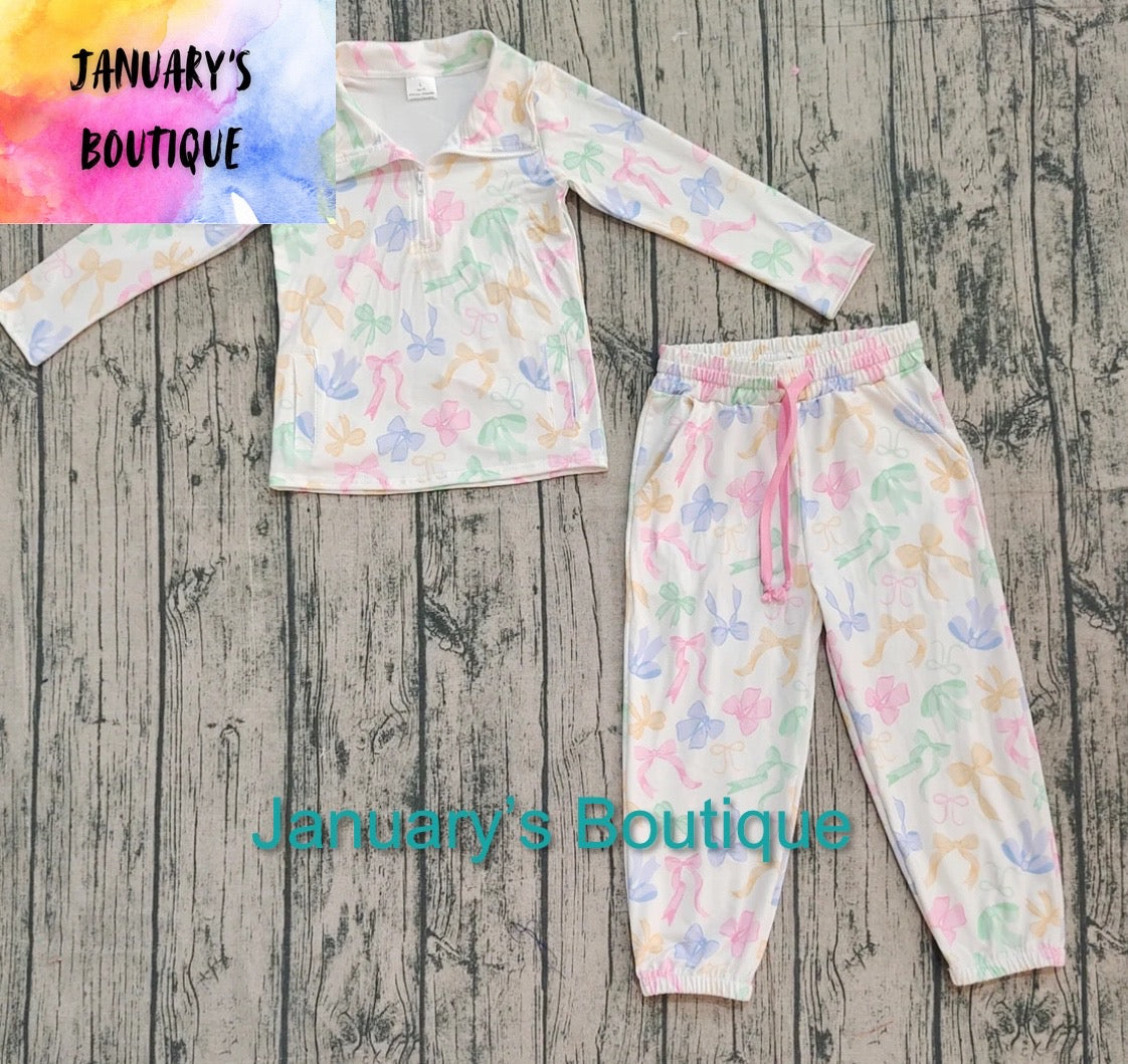 Girl’s Bows Active Set