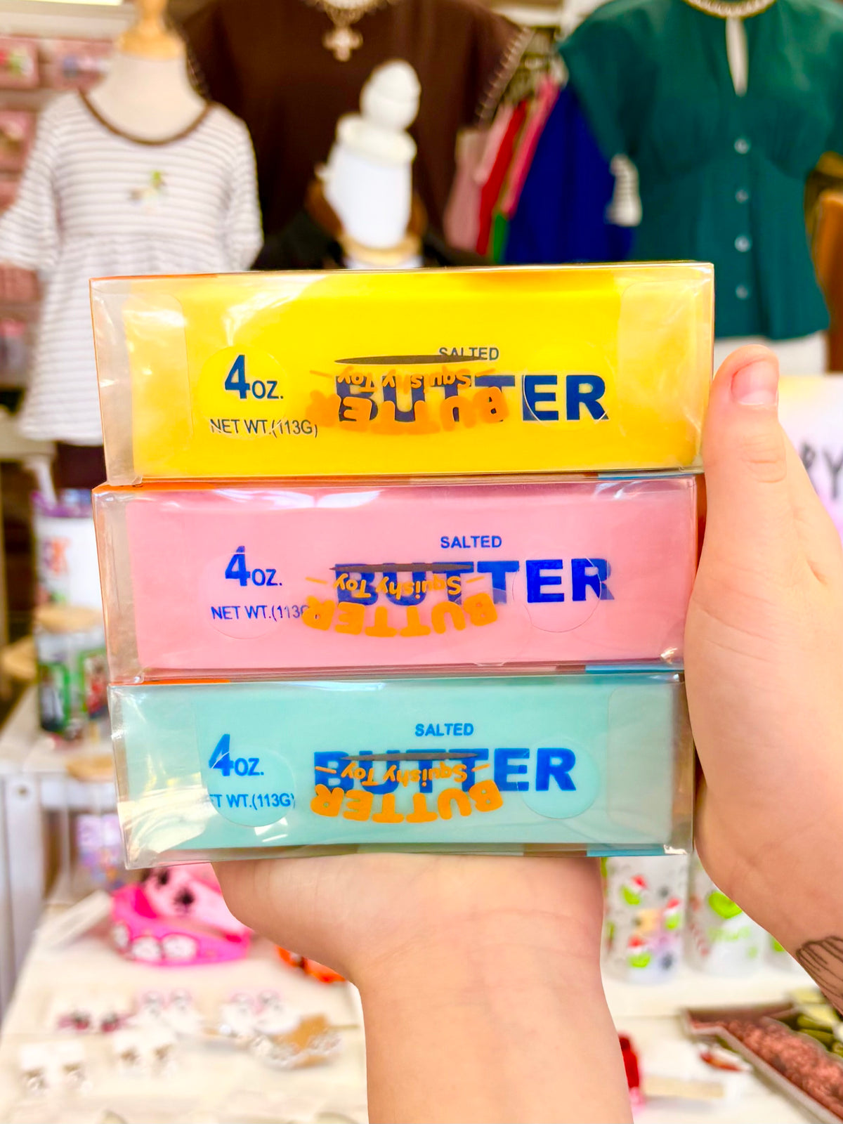 KK Crunchy Butter Squishy