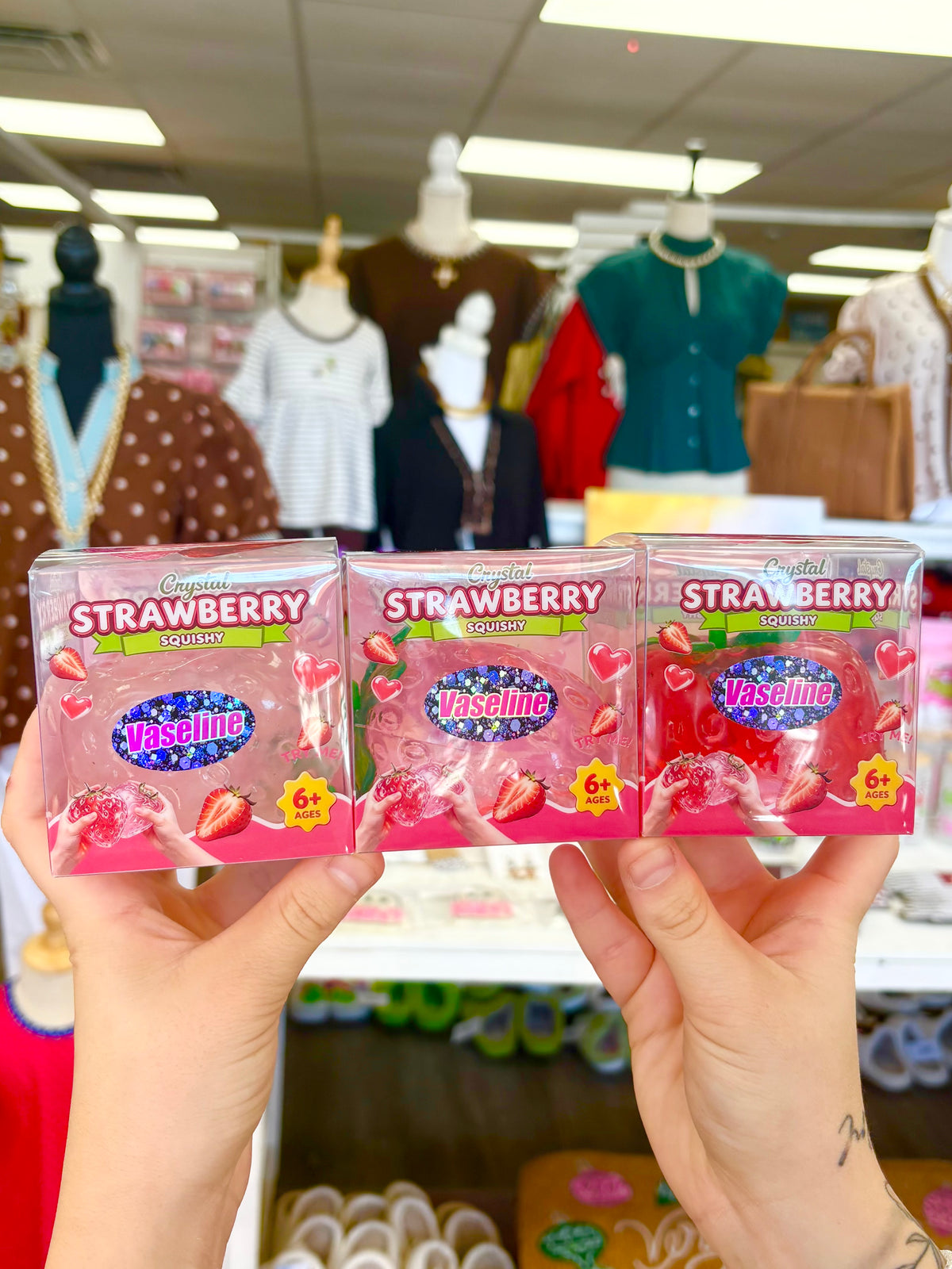 KK Strawberry Vaseline Squishy