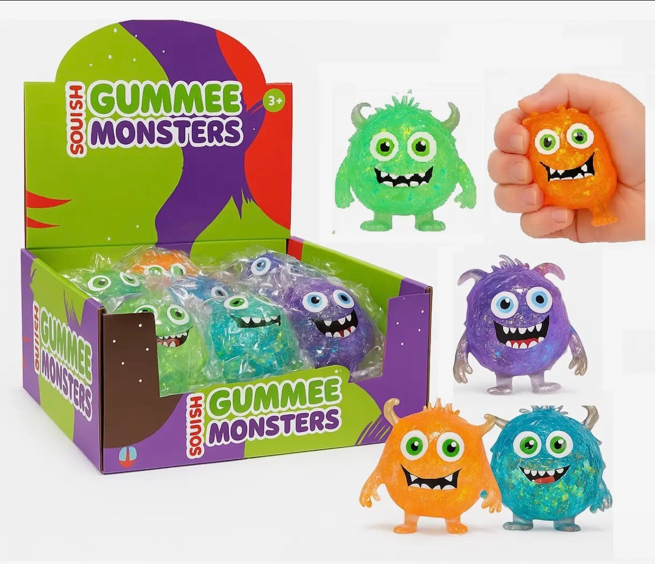 KK Gummee Squish Monsters