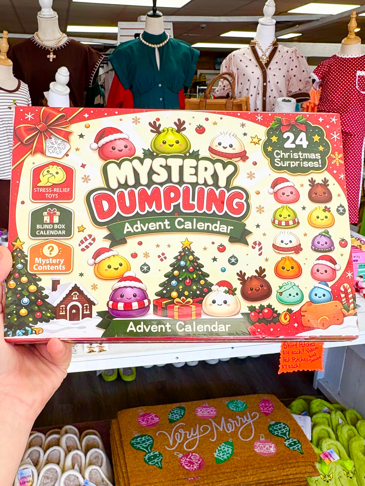 Christmas Mochi Advent Calender