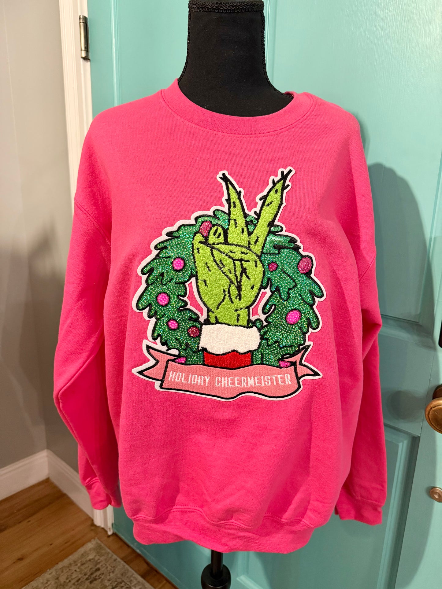 Pink Holiday Cheermeister Sweatshirt