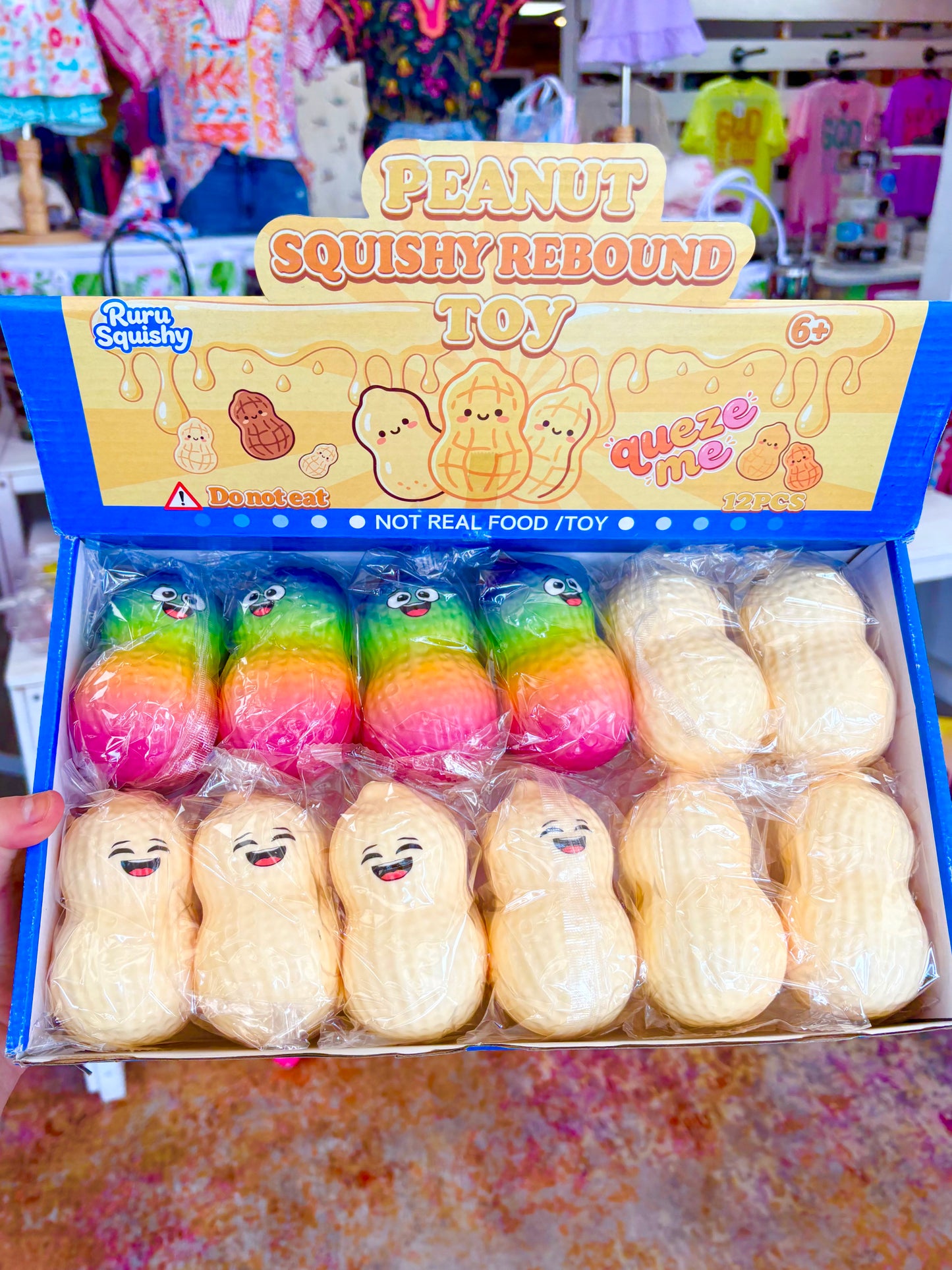 KK Slow Rise Peanut Squishy Toy