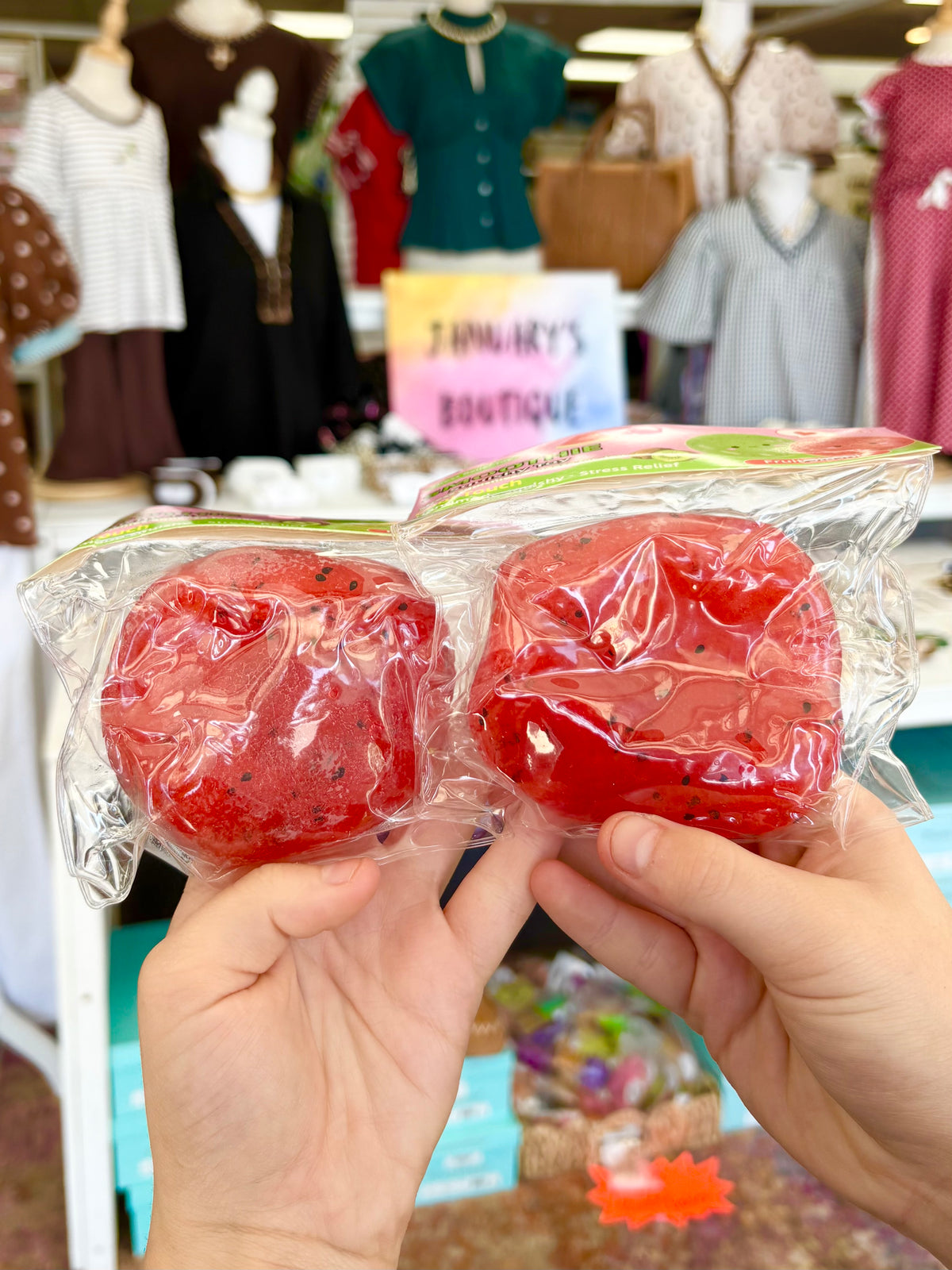 Watermelon Fruit Icy Slushy Ball Squishy