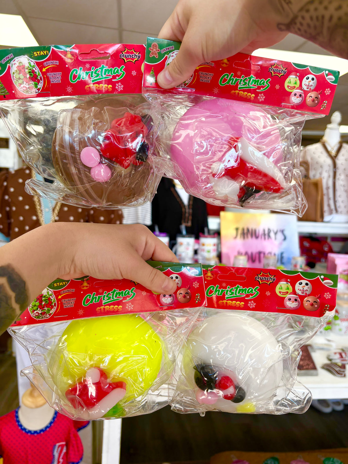 KK Christmas Smu*her Dupe Squishy