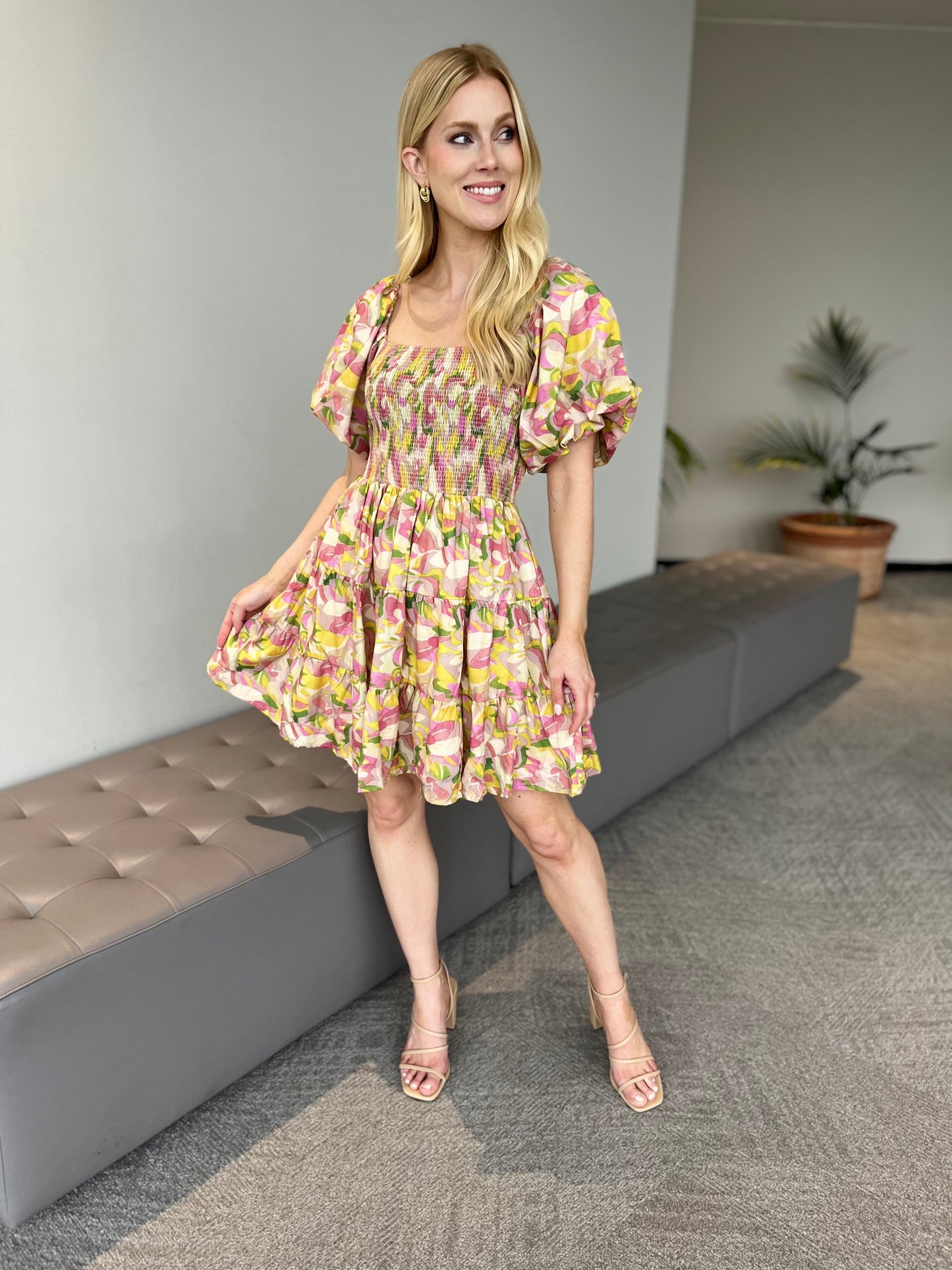 Women’s Multi Smocked Dress