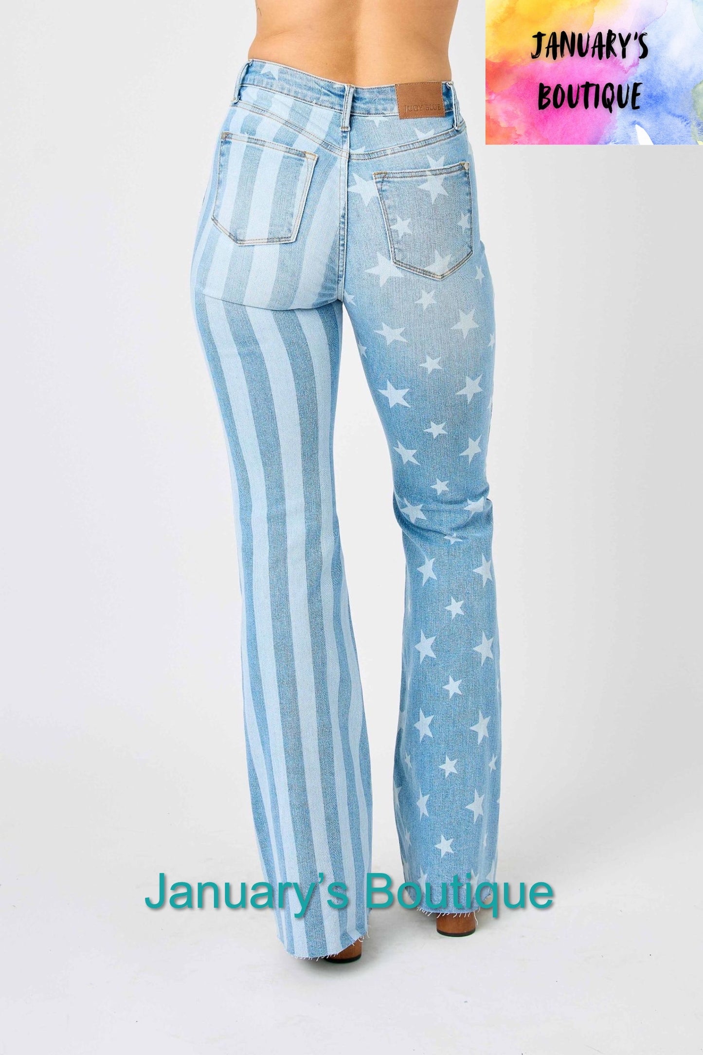 Women’s Judy Blue Stars & Stripes Jeans