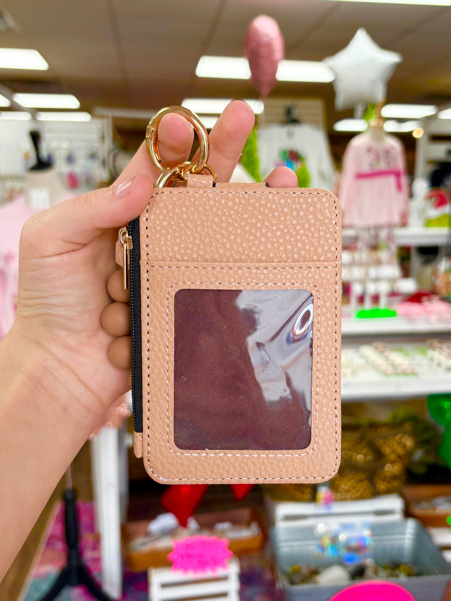 KK Brown Wallet Wristlet