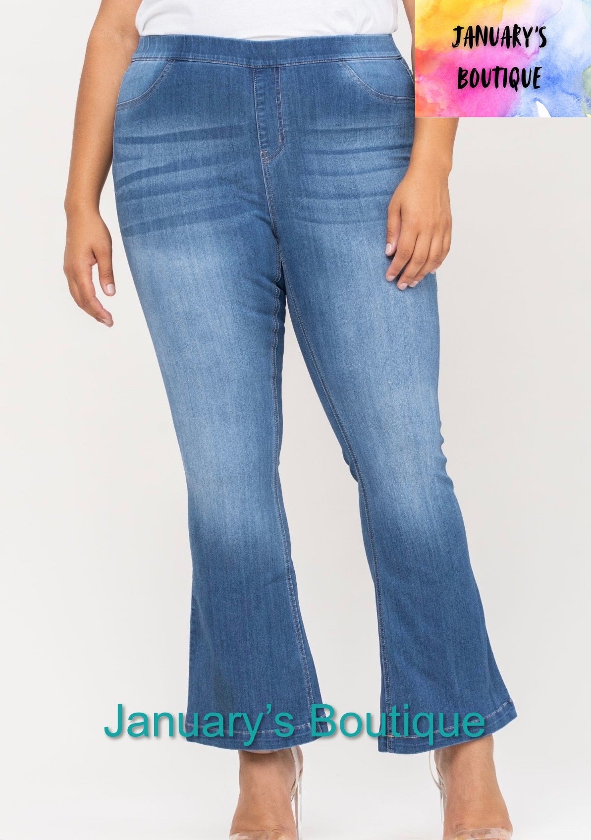 Women’s Plus Mid Rise 30” Jegging