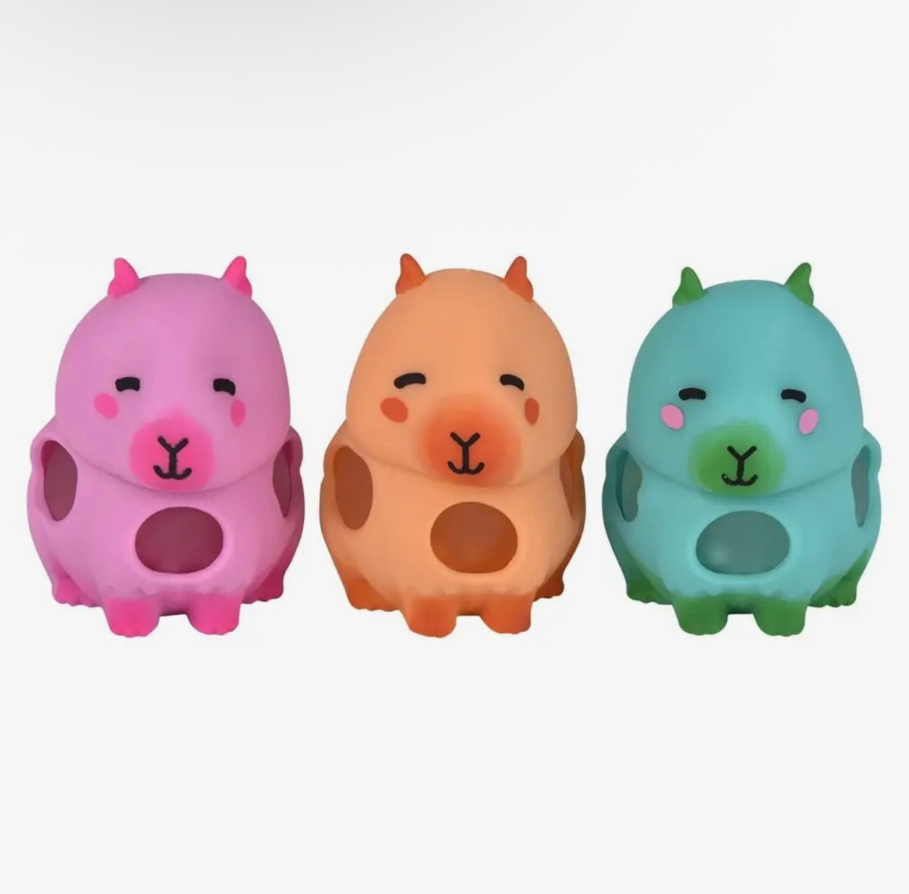 KK 3.5” Squeezy Bead Capybara Ball