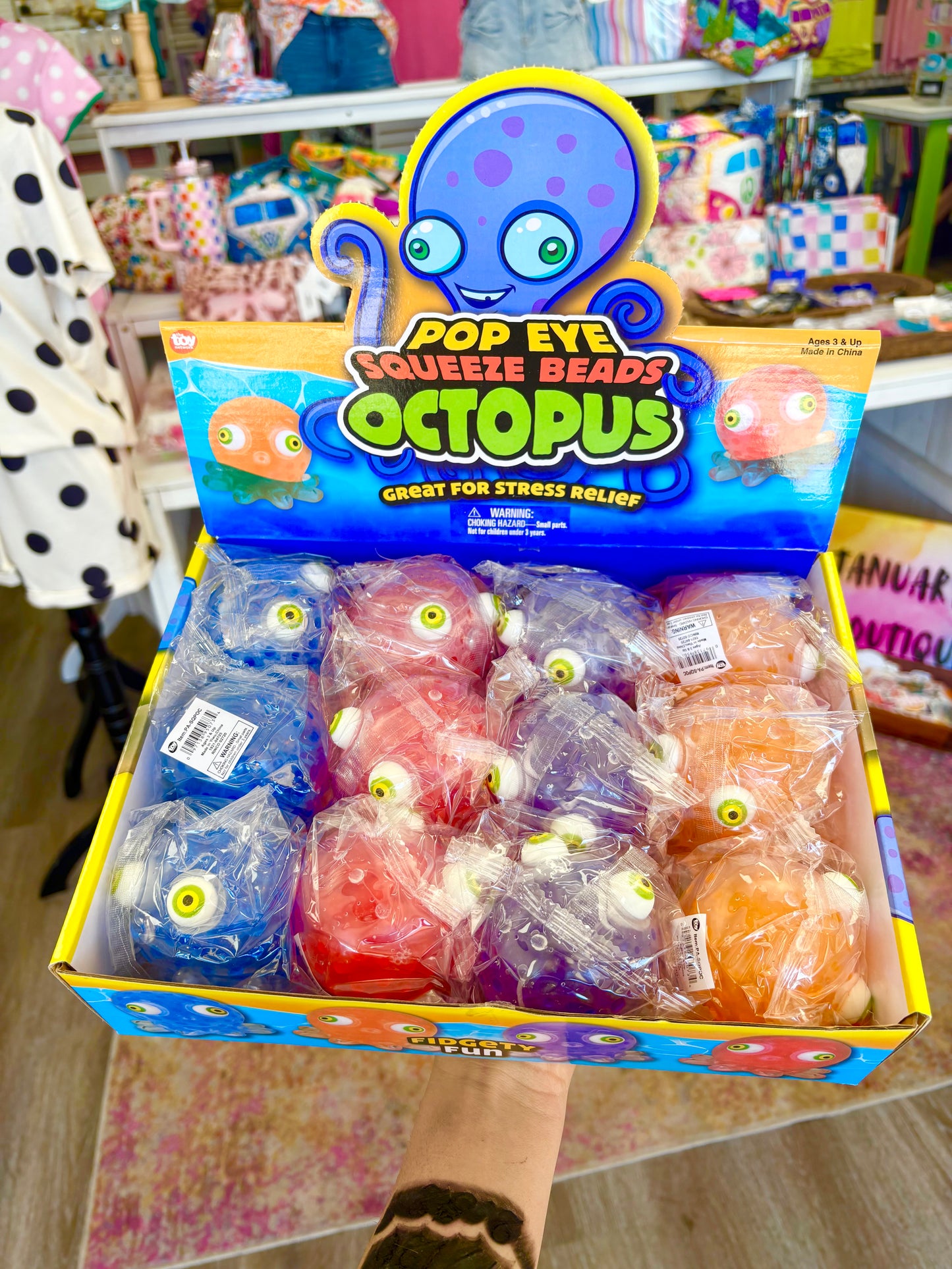 KK Orbeez Pop-Eye Octopus