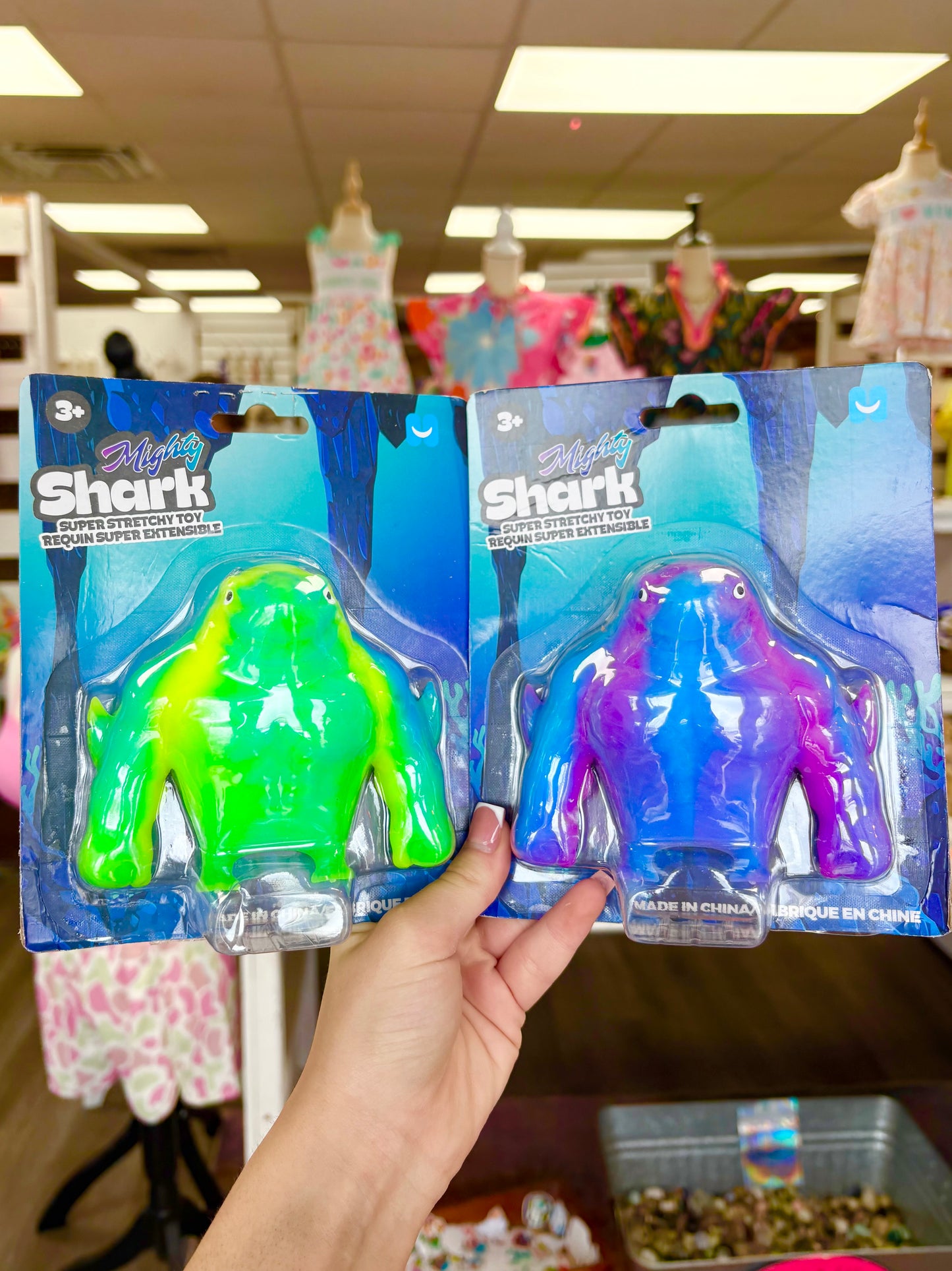 KK Mighty Shark Stretchy Toy