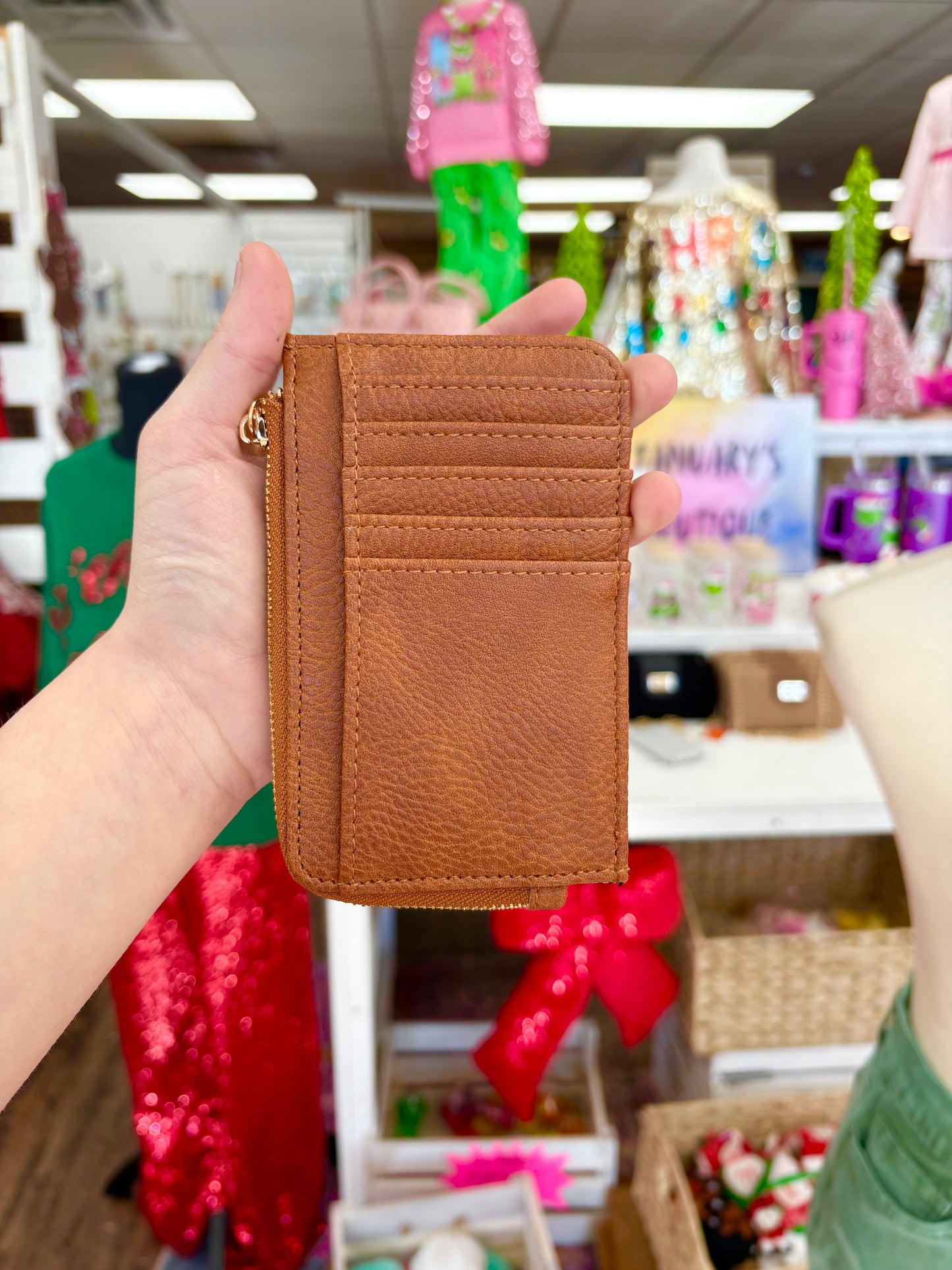 KK Brown Card Wallet