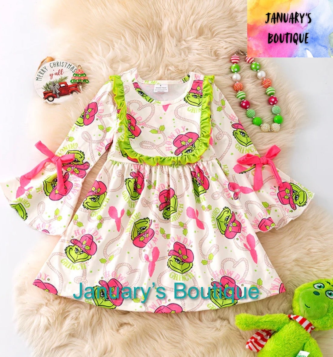 Girl’s Grin*h Dress