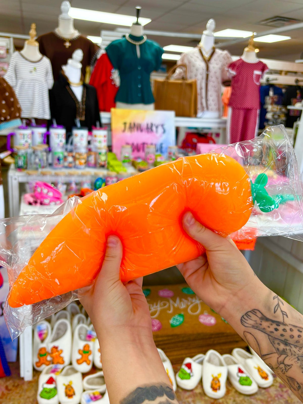 Jumbo Carrot Squishy