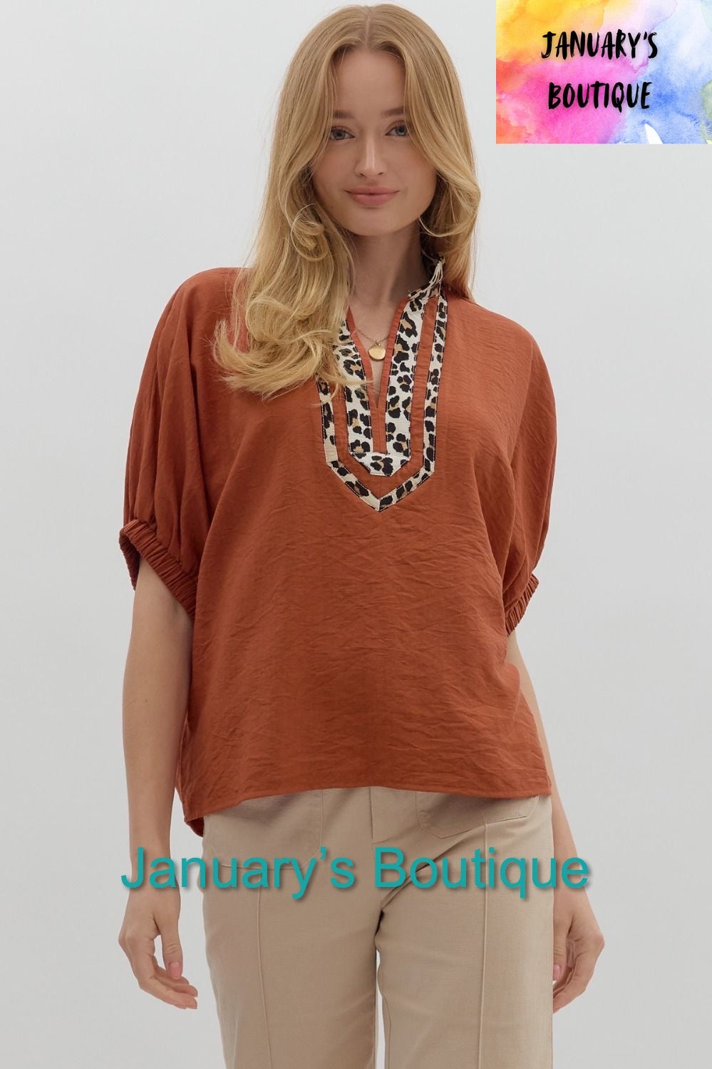 Women’s Entro Rust Top