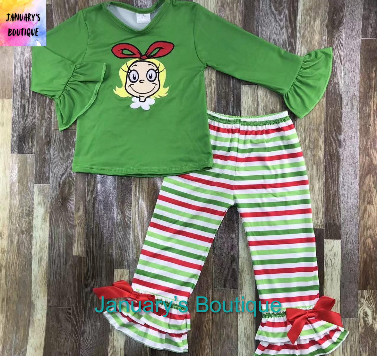 Girl’s Cindy Themed Christmas Set