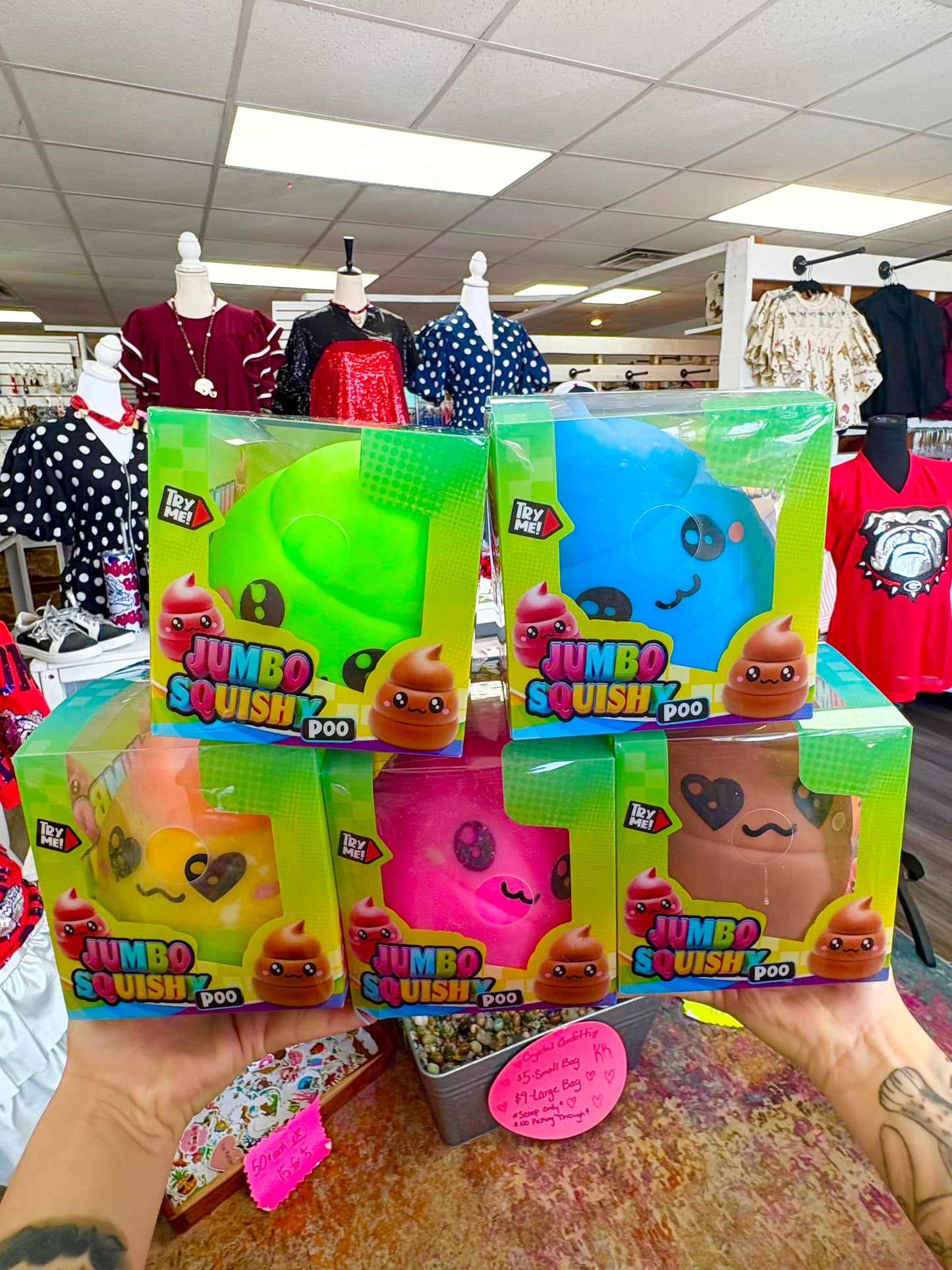 KK Jumbo Foam Filled Poop Squishy