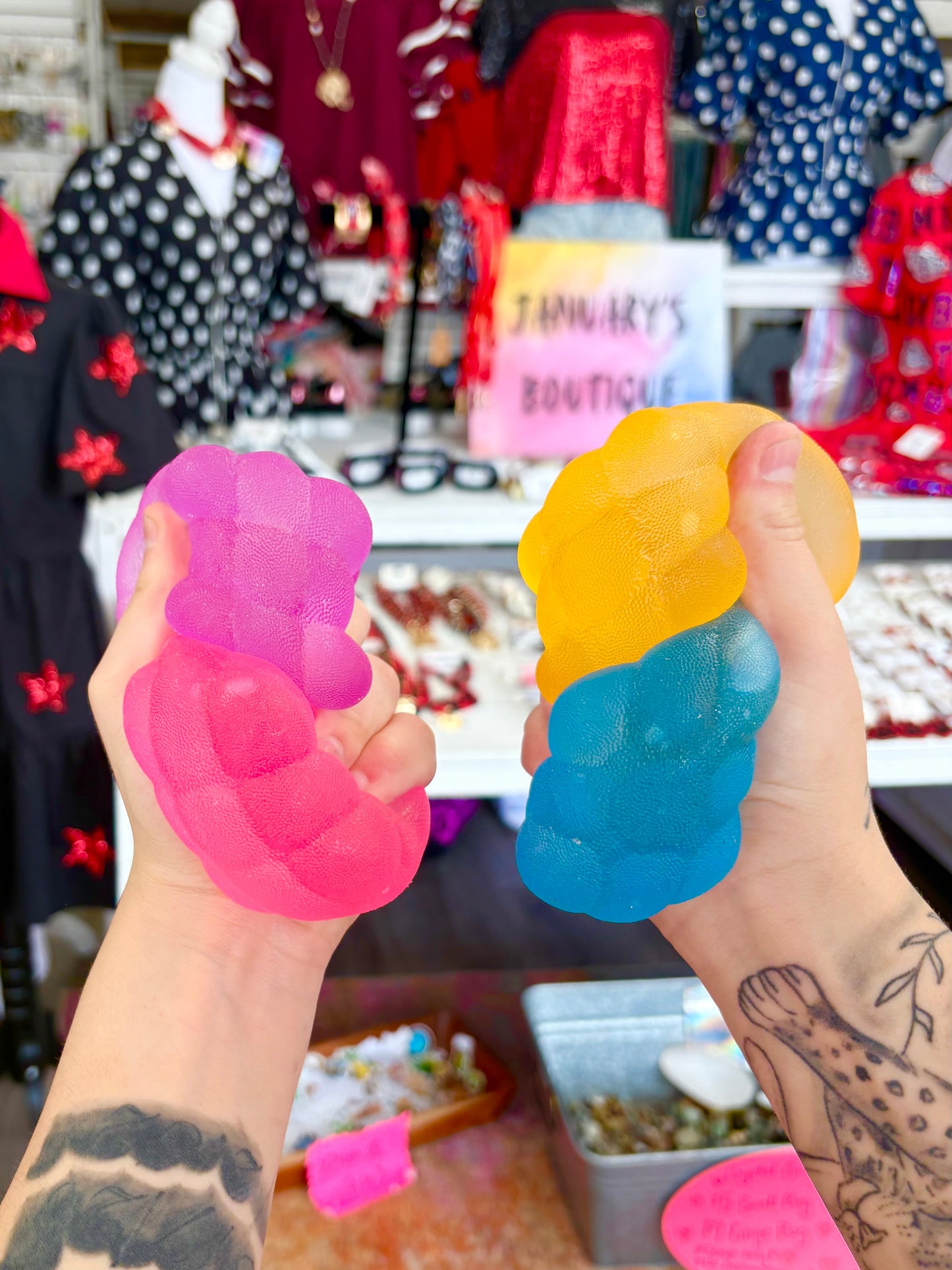 KK Sugar Textured Bubble Cube