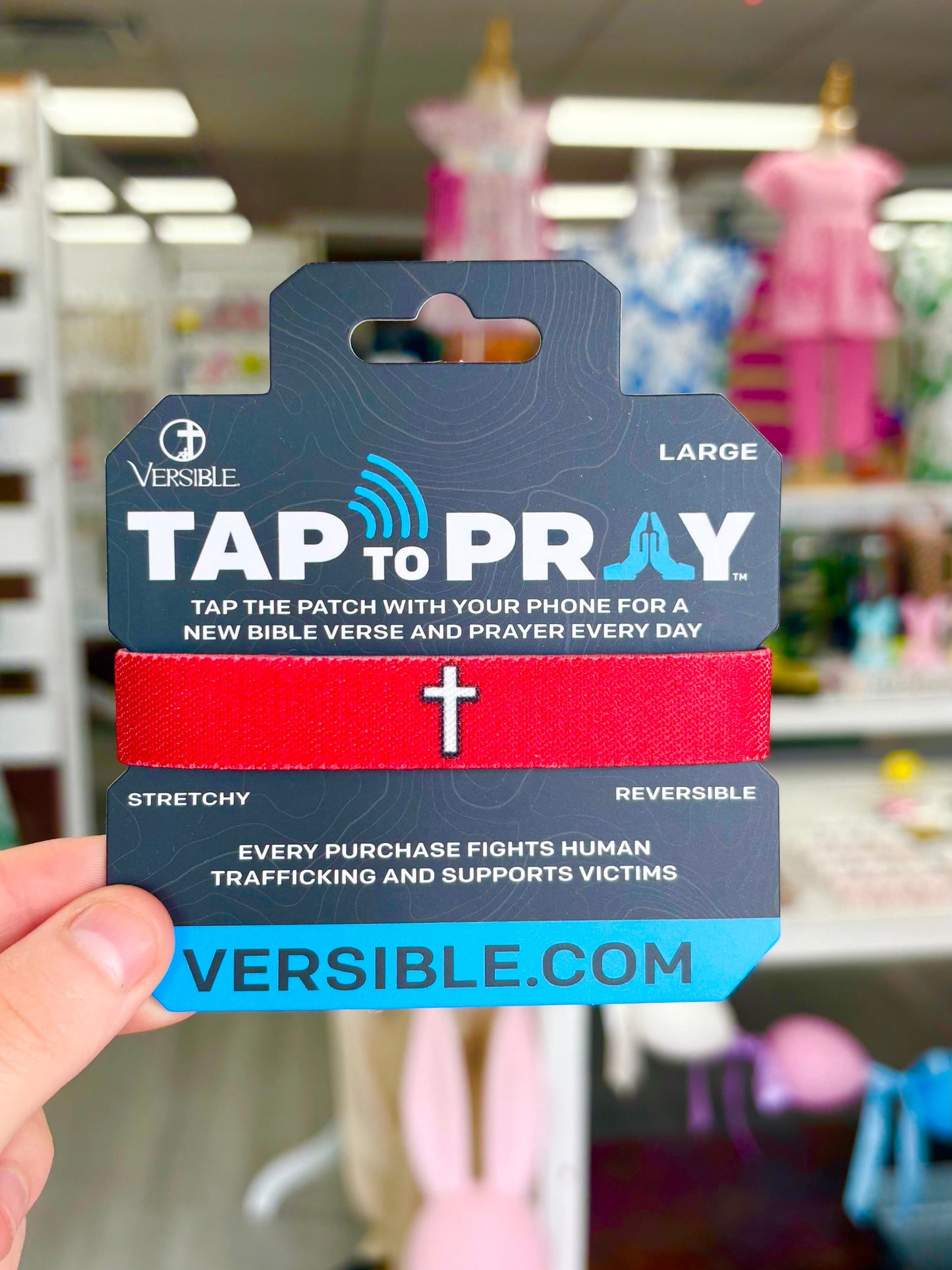 KK Tap To Pray - Red & Black Camo - X- Large