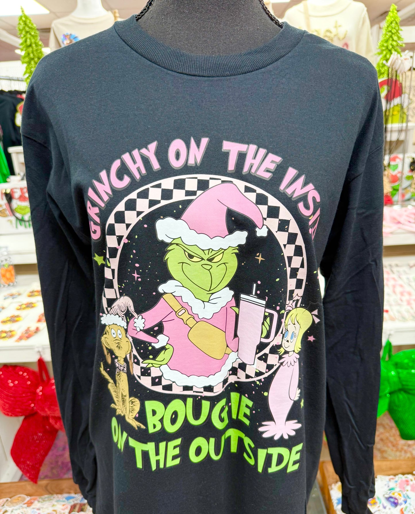 Women’s Grinchy on the Inside T-shirt