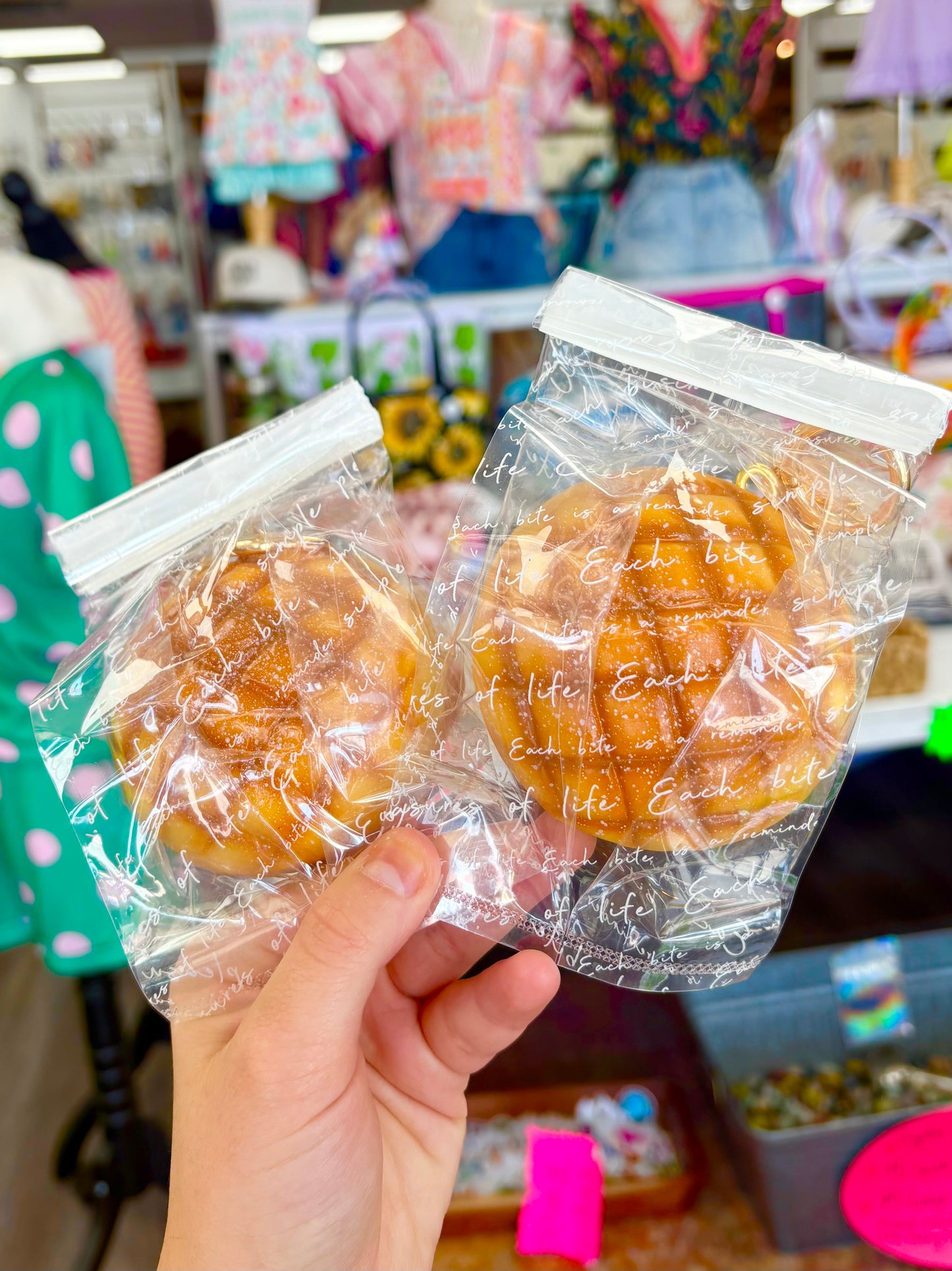 KK Bread Squishy Keychain