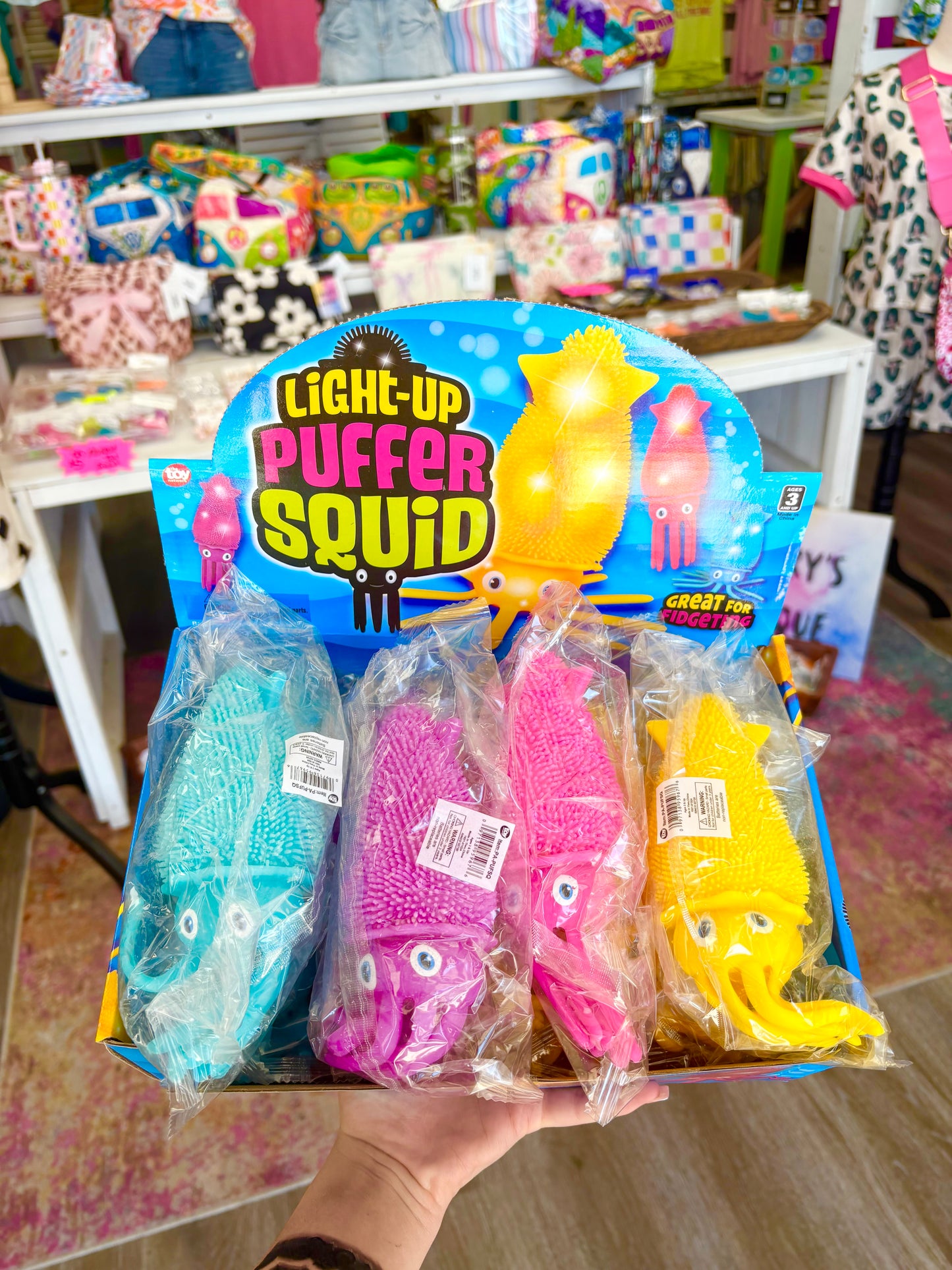 KK Light-Up Squid Toy
