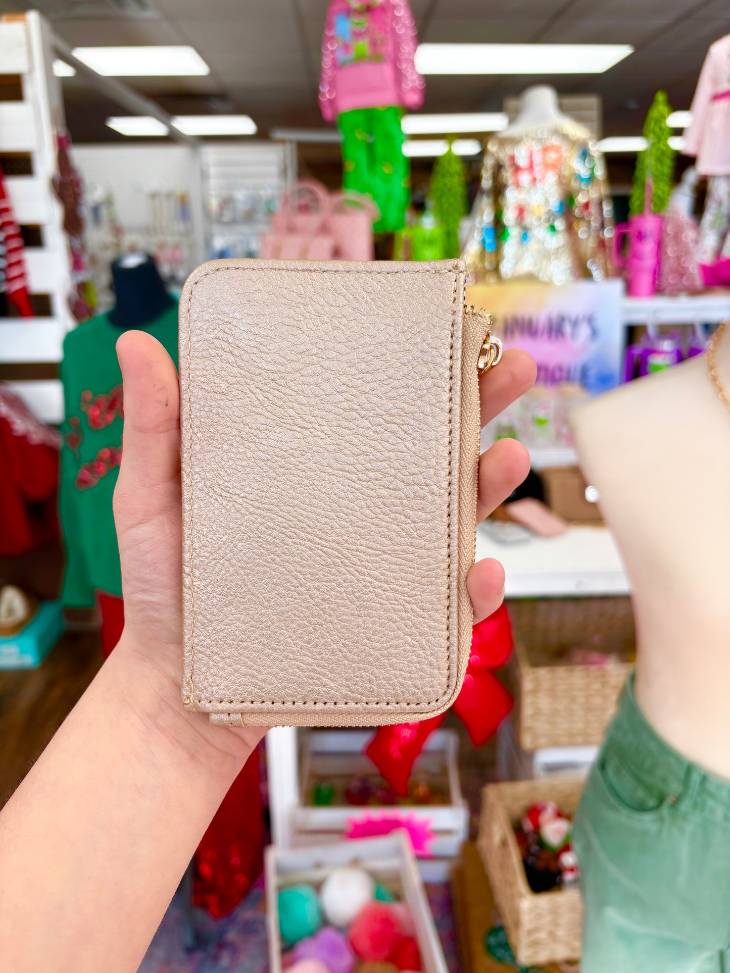 KK Champagne Gold Card Wallet