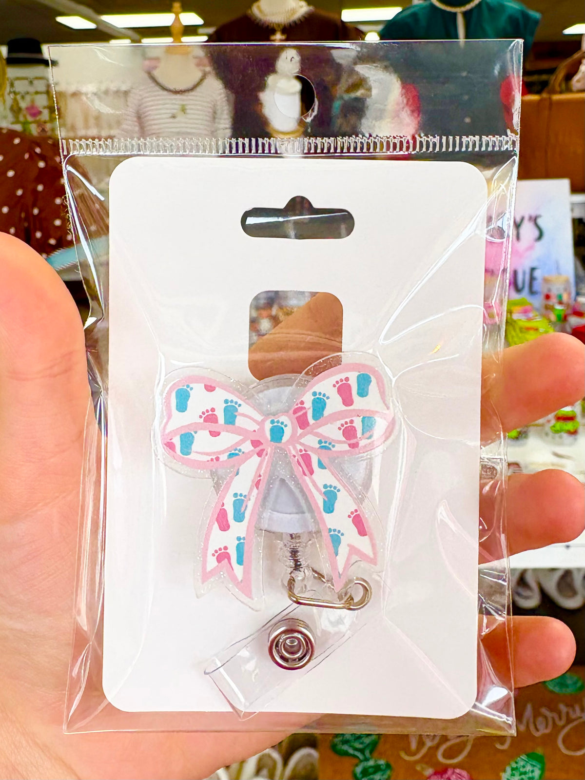 KK Baby Boy/Girl Bow Badge Reel