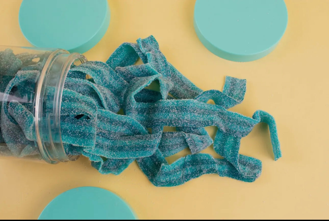 KK Blue Razz Sour Belts