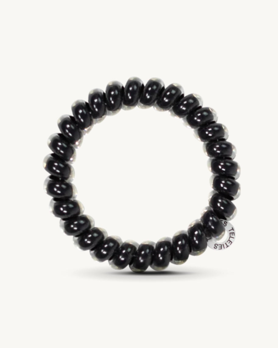 KK Jet Black Large Hair Ties