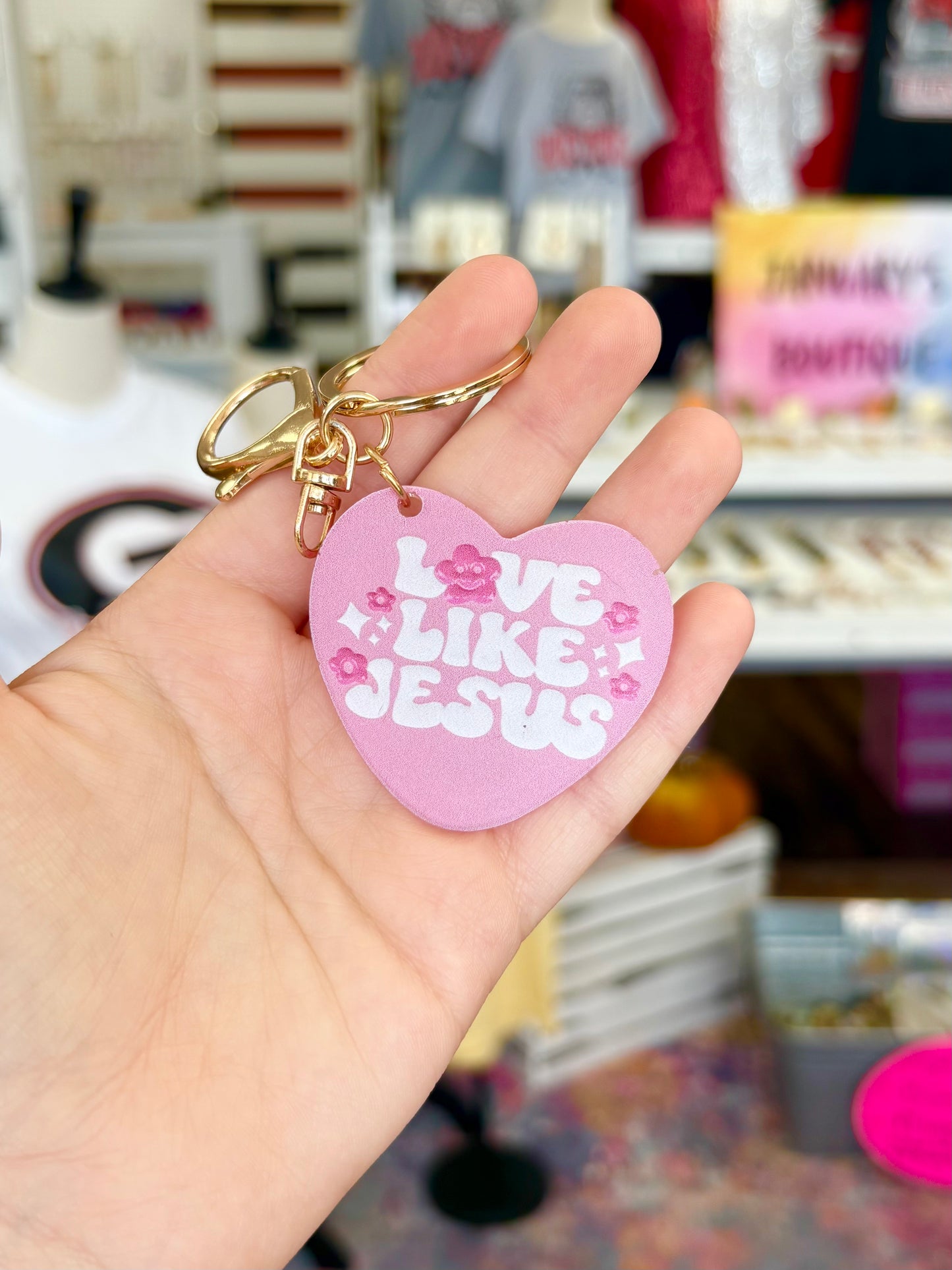 KK “Live Like Jesus” Keychain