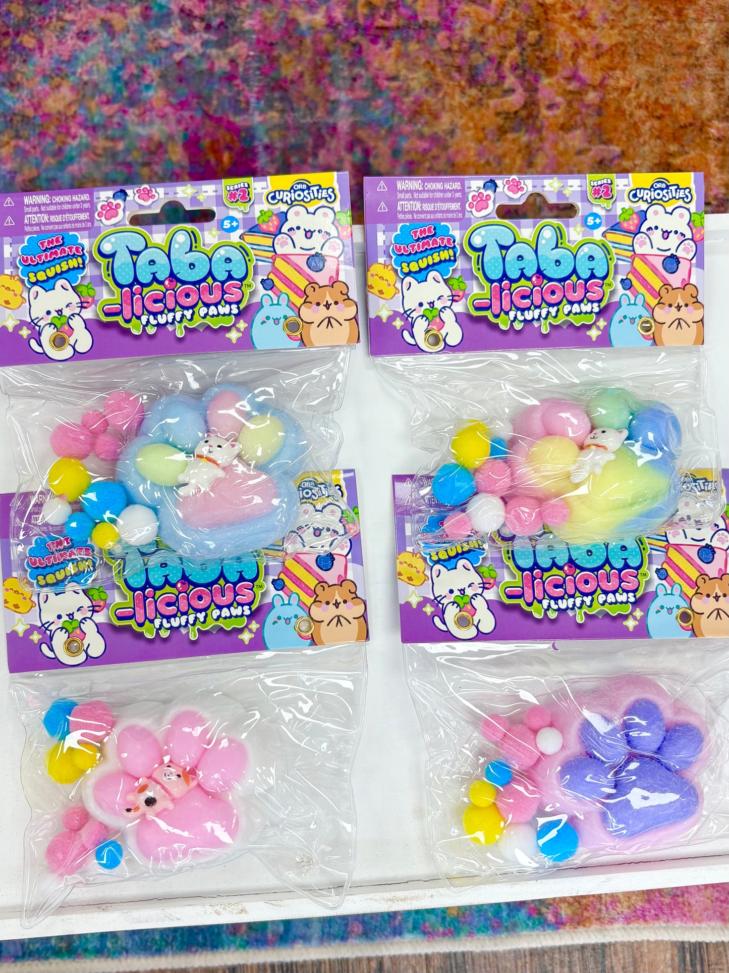 KK Taba-licious Fluffy Paws Squishy