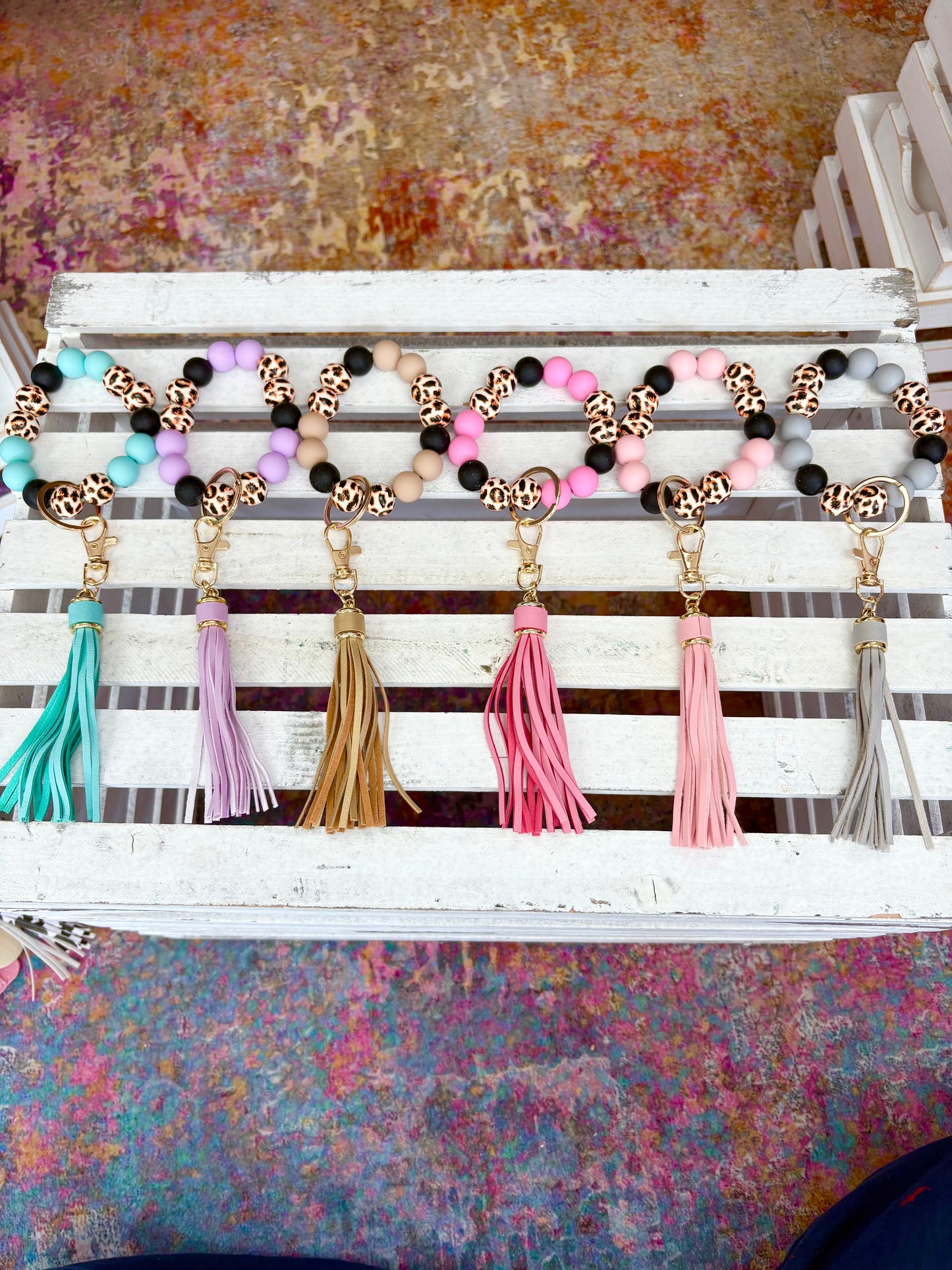 KK Leopard Wristlet