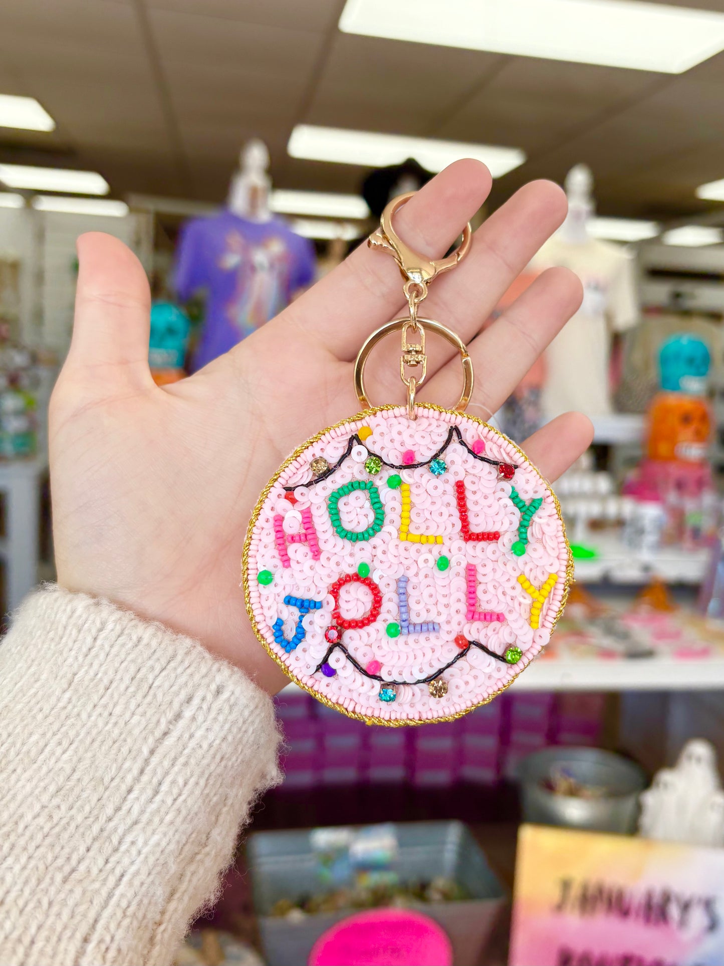 KK Holly Jolly Christmas Keychain